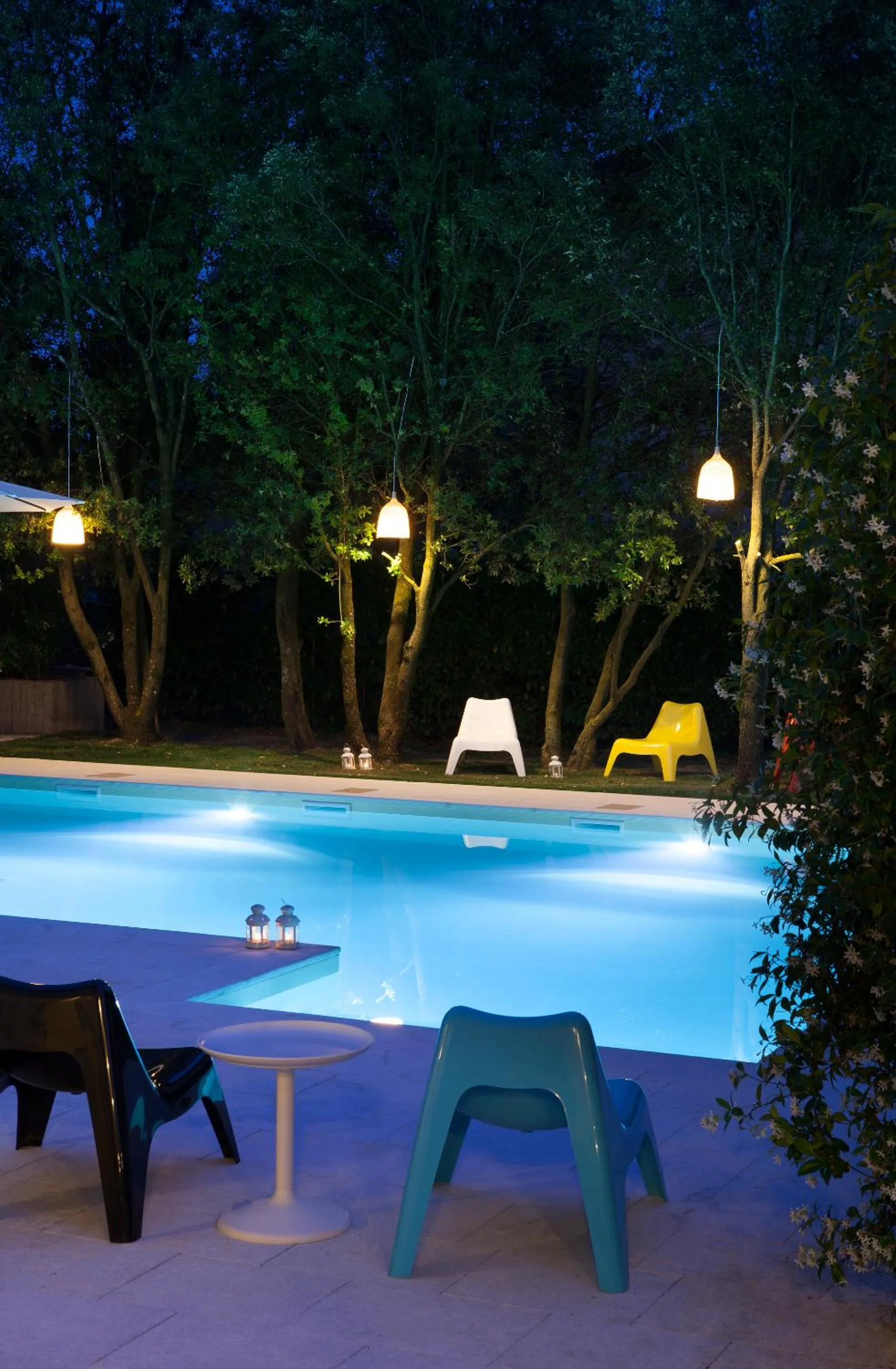 Swimming pool in Hotel Villaguarda Prosecco Area