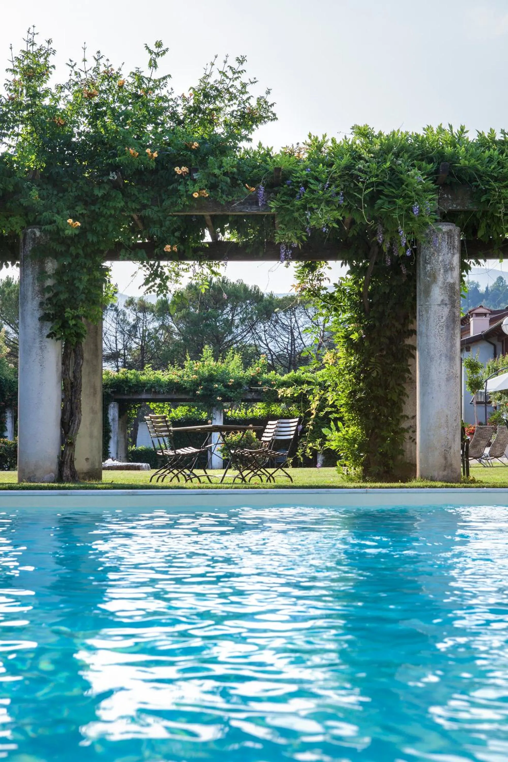 Garden in Hotel Villaguarda Prosecco Area