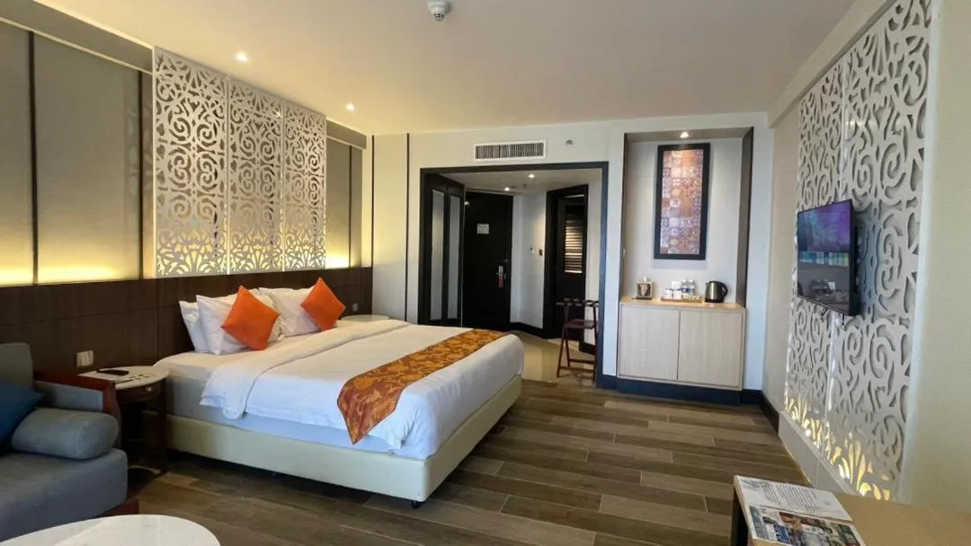 Bed in Nexus Resort & Spa Karambunai