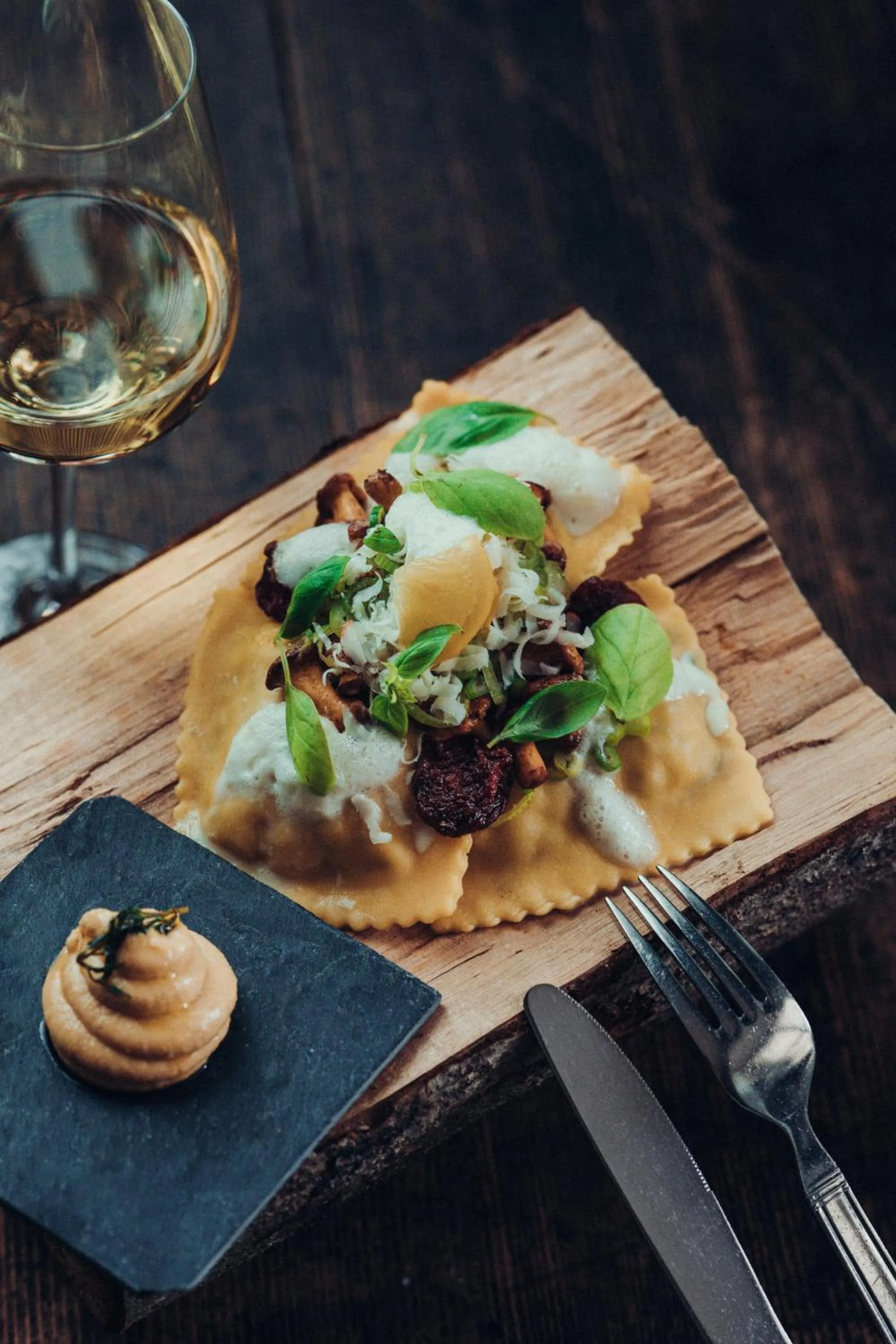 Food close-up in Schlosshotel Seewirt