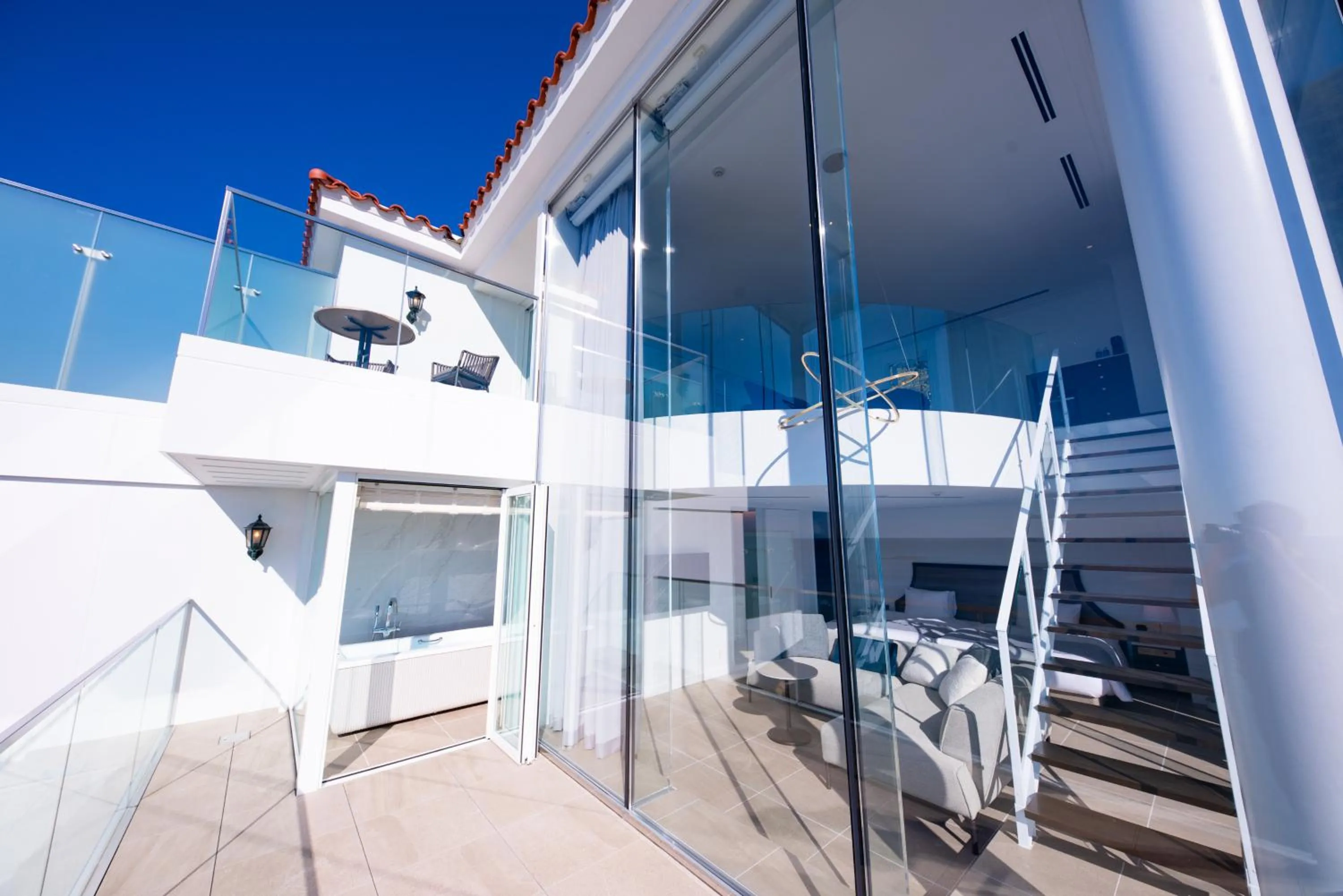 Balcony/Terrace in Hayama Hotel Otowa No Mori