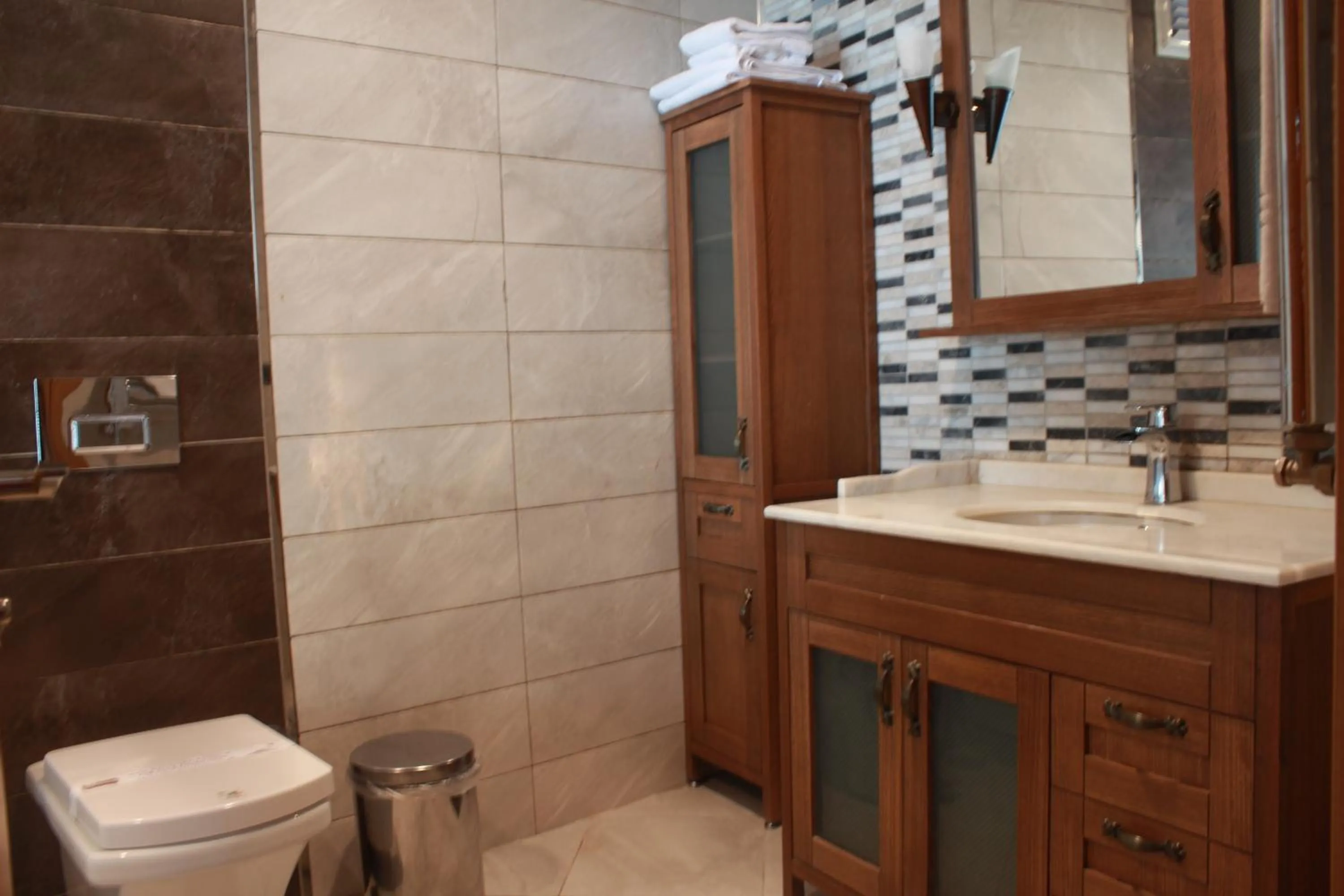 Bathroom in Ayder Hasimoglu Hotel