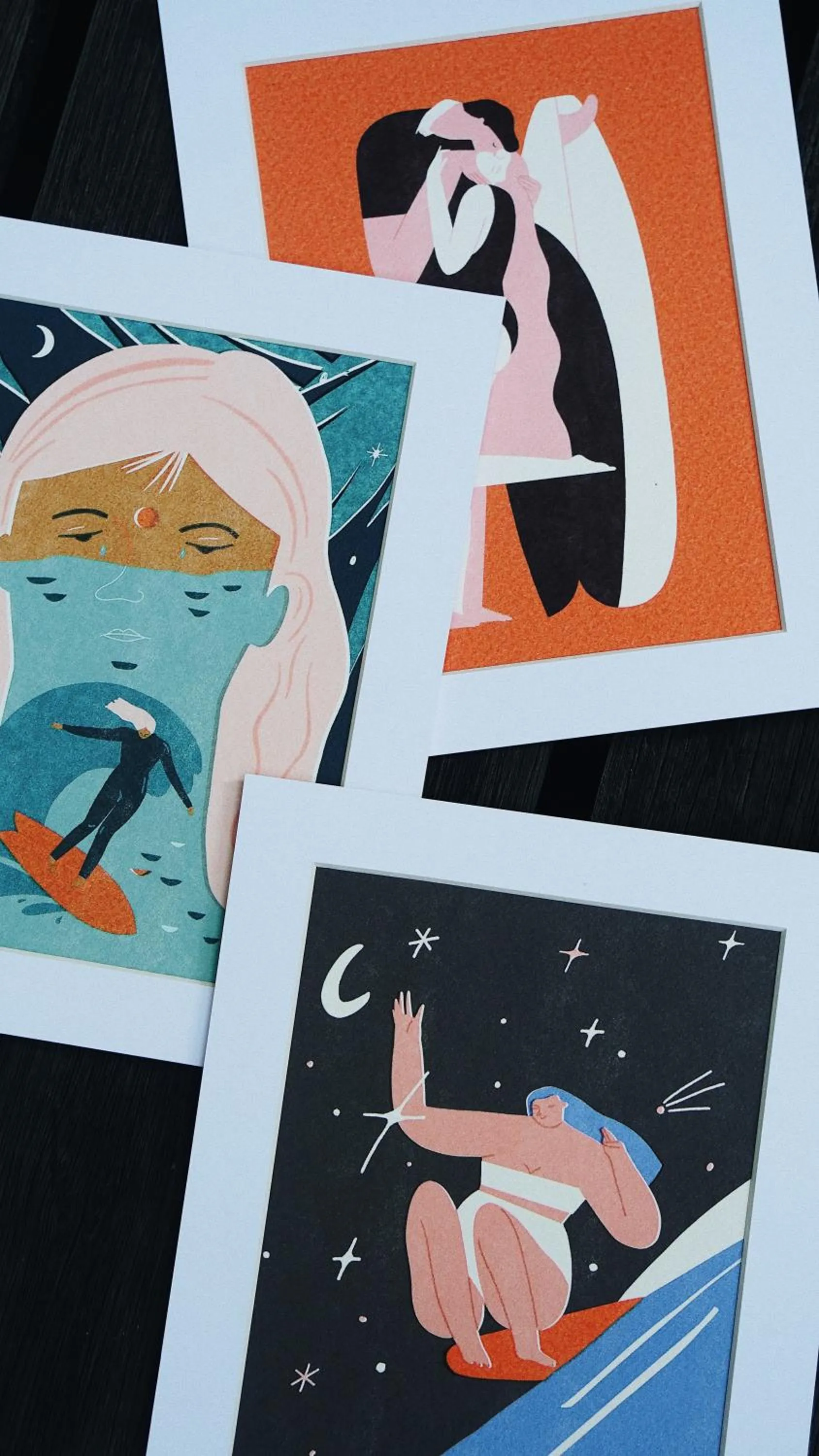 Decorative detail in Surf Motel