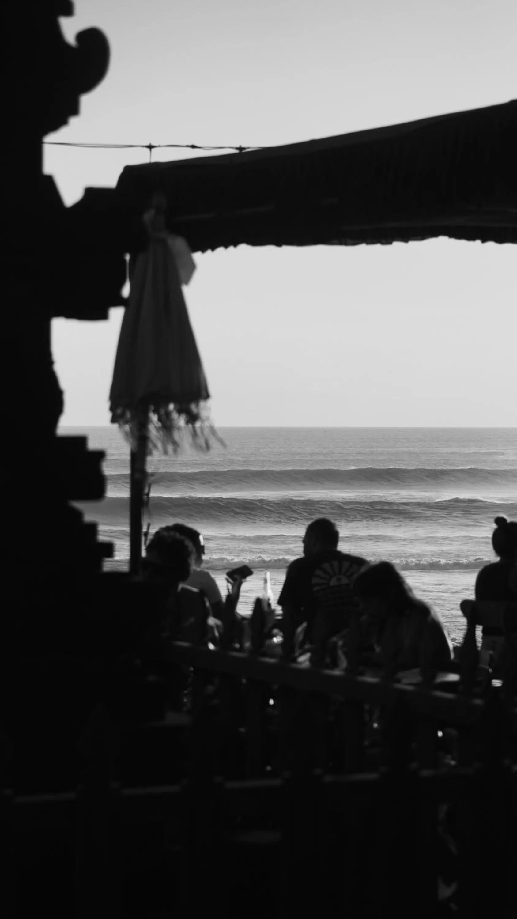 People in Surf Motel