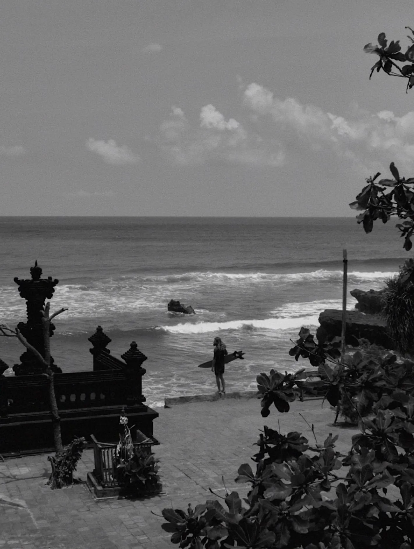 People in Surf Motel