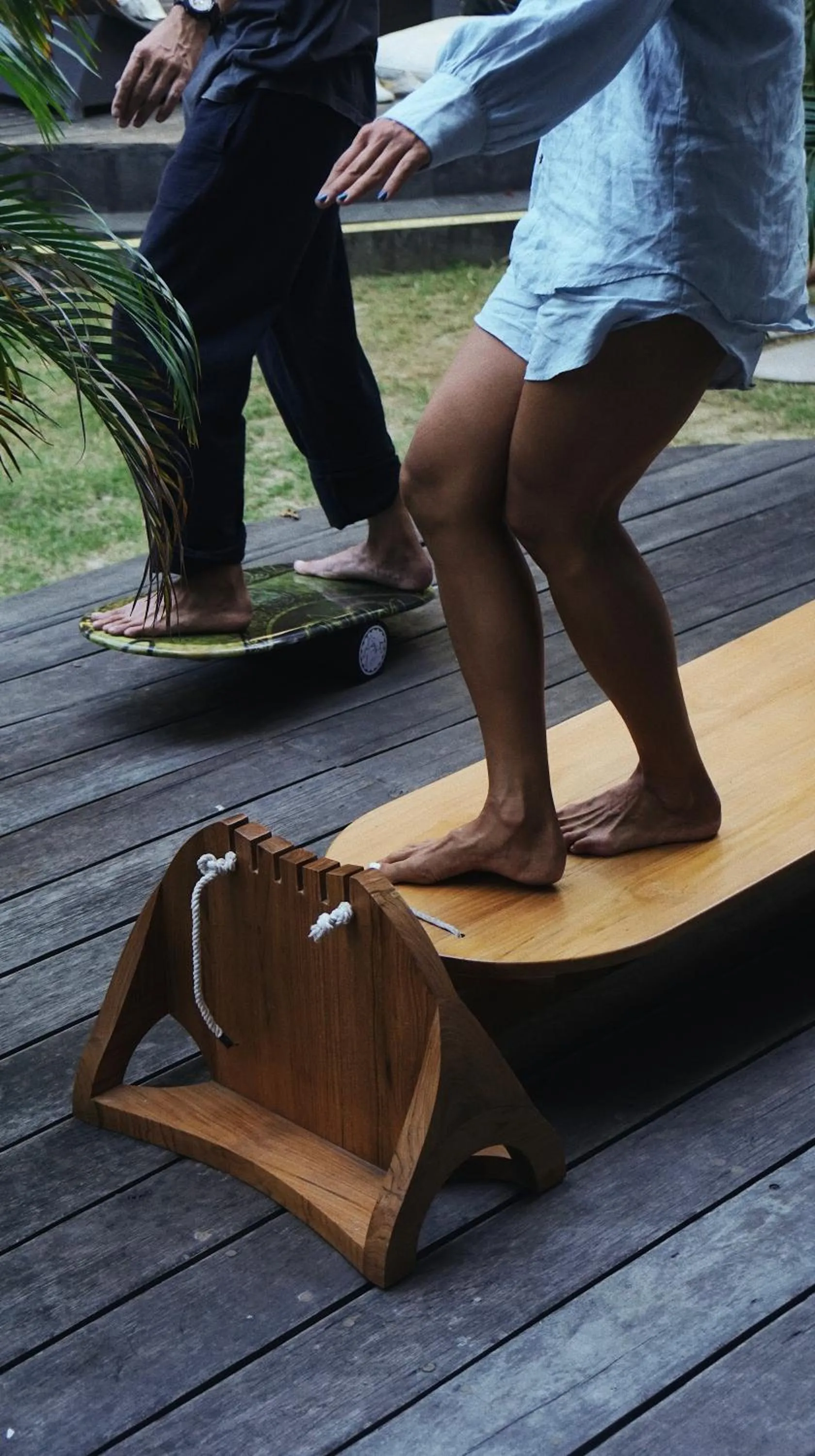 People in Surf Motel