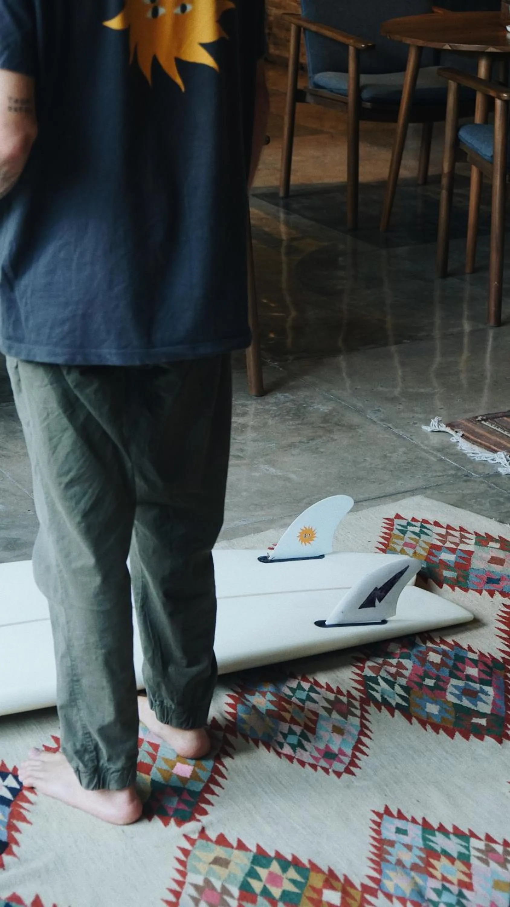 People in Surf Motel