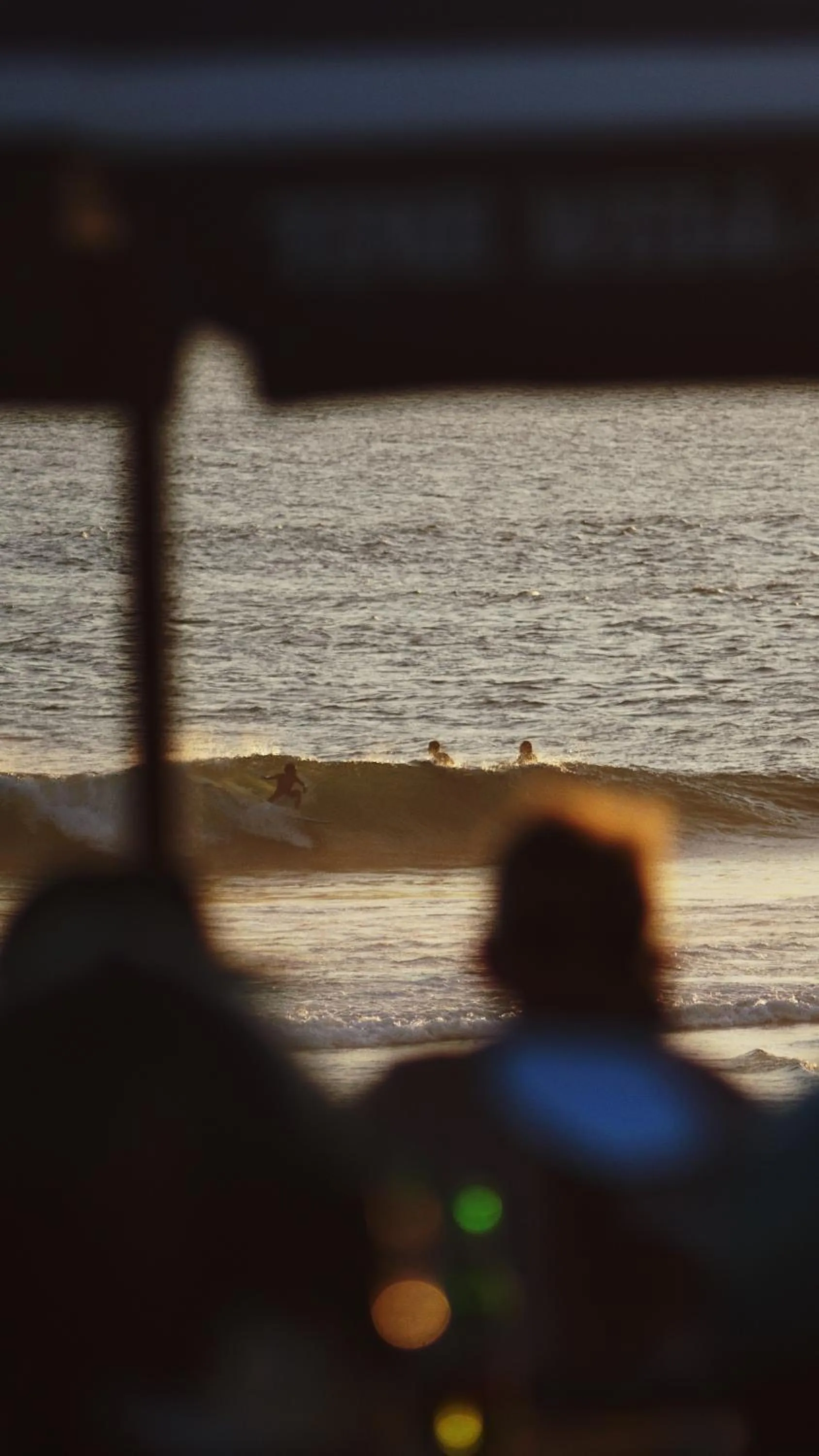 People in Surf Motel