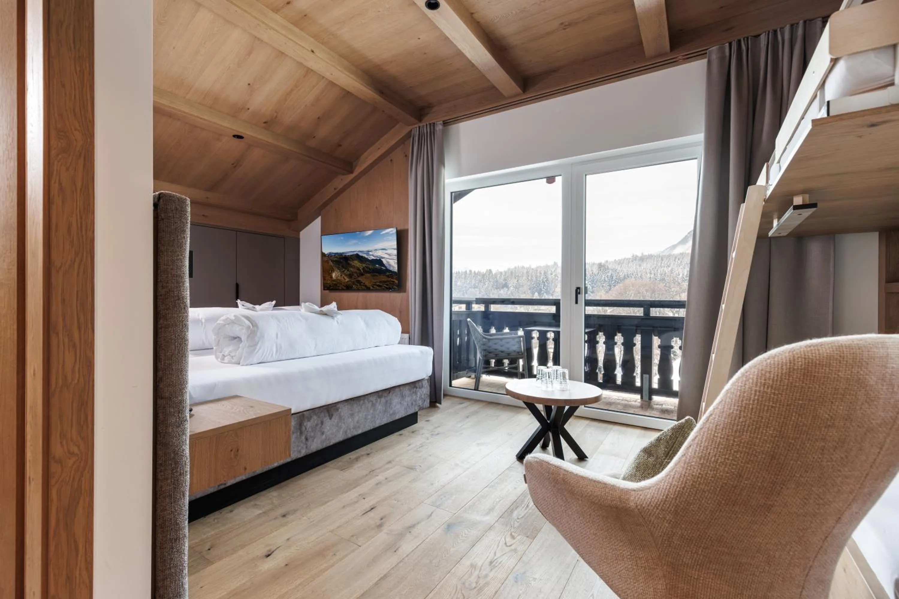 Bed in Hotel Landgasthof Gappen