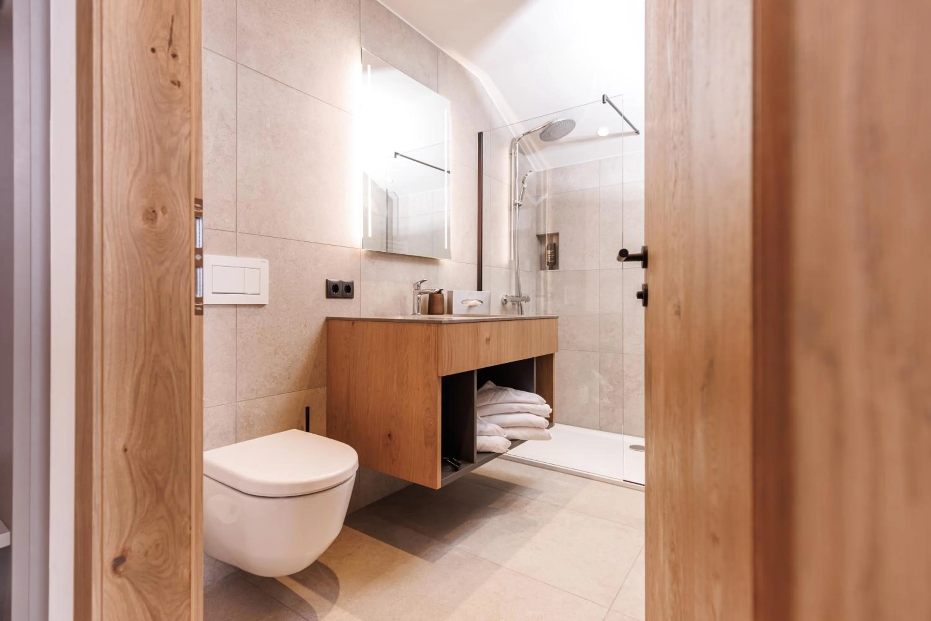 Shower in Hotel Landgasthof Gappen