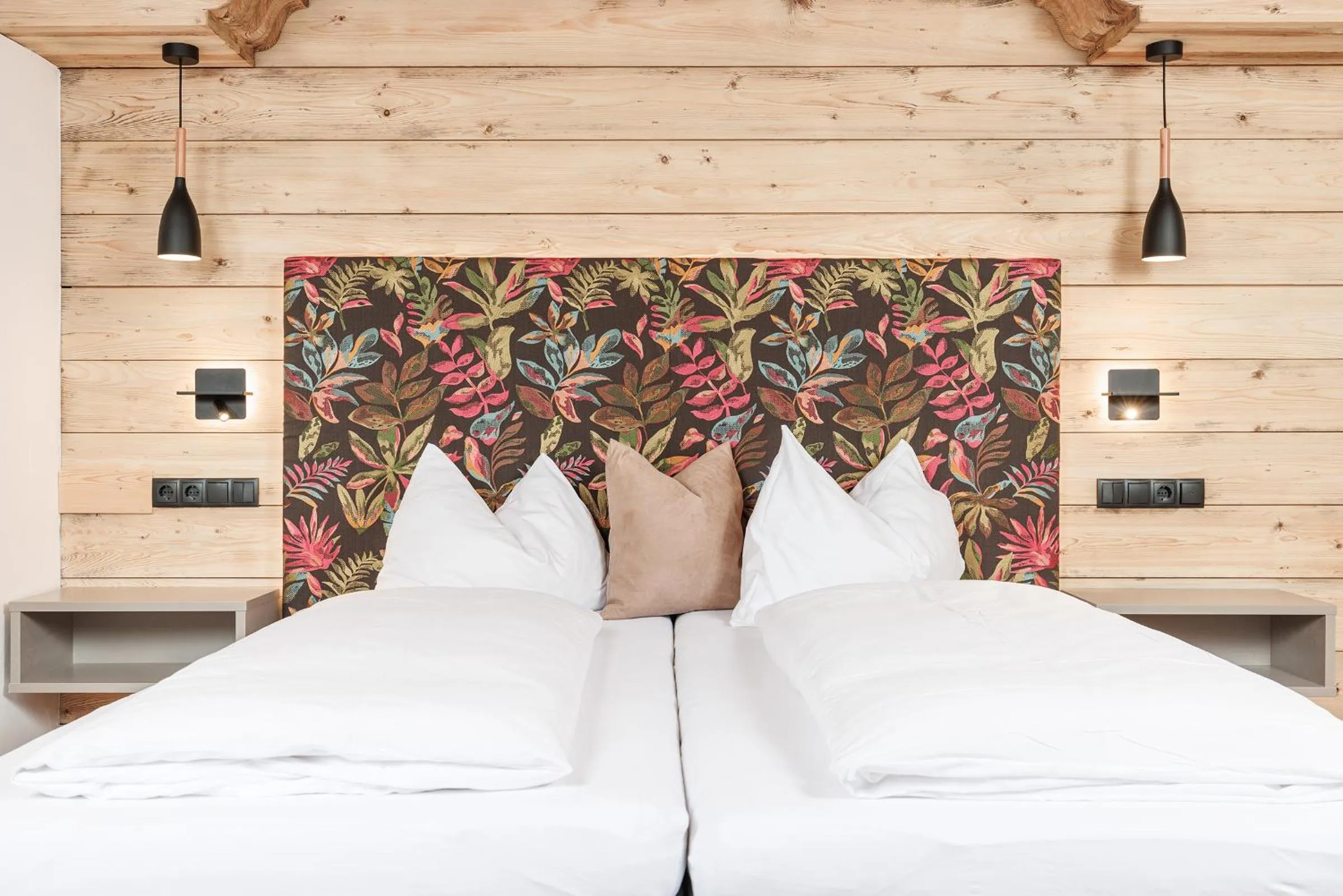 Bed in Hotel Landgasthof Gappen