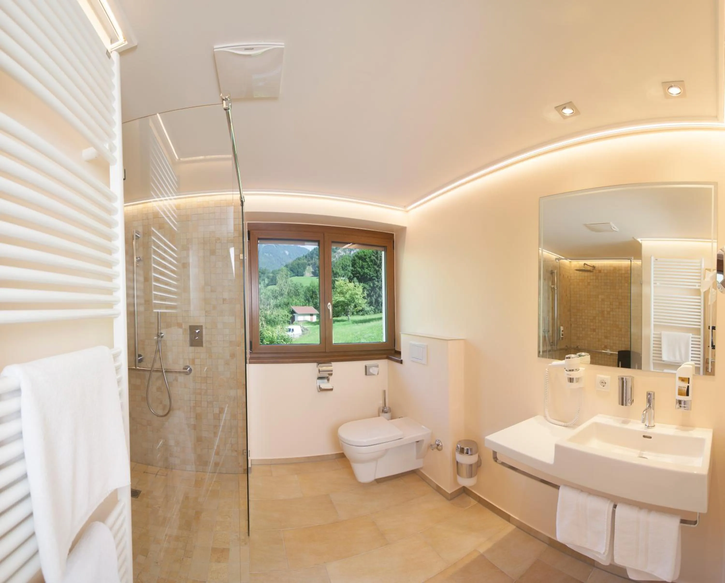 Bathroom in Hotel Landgasthof Gappen