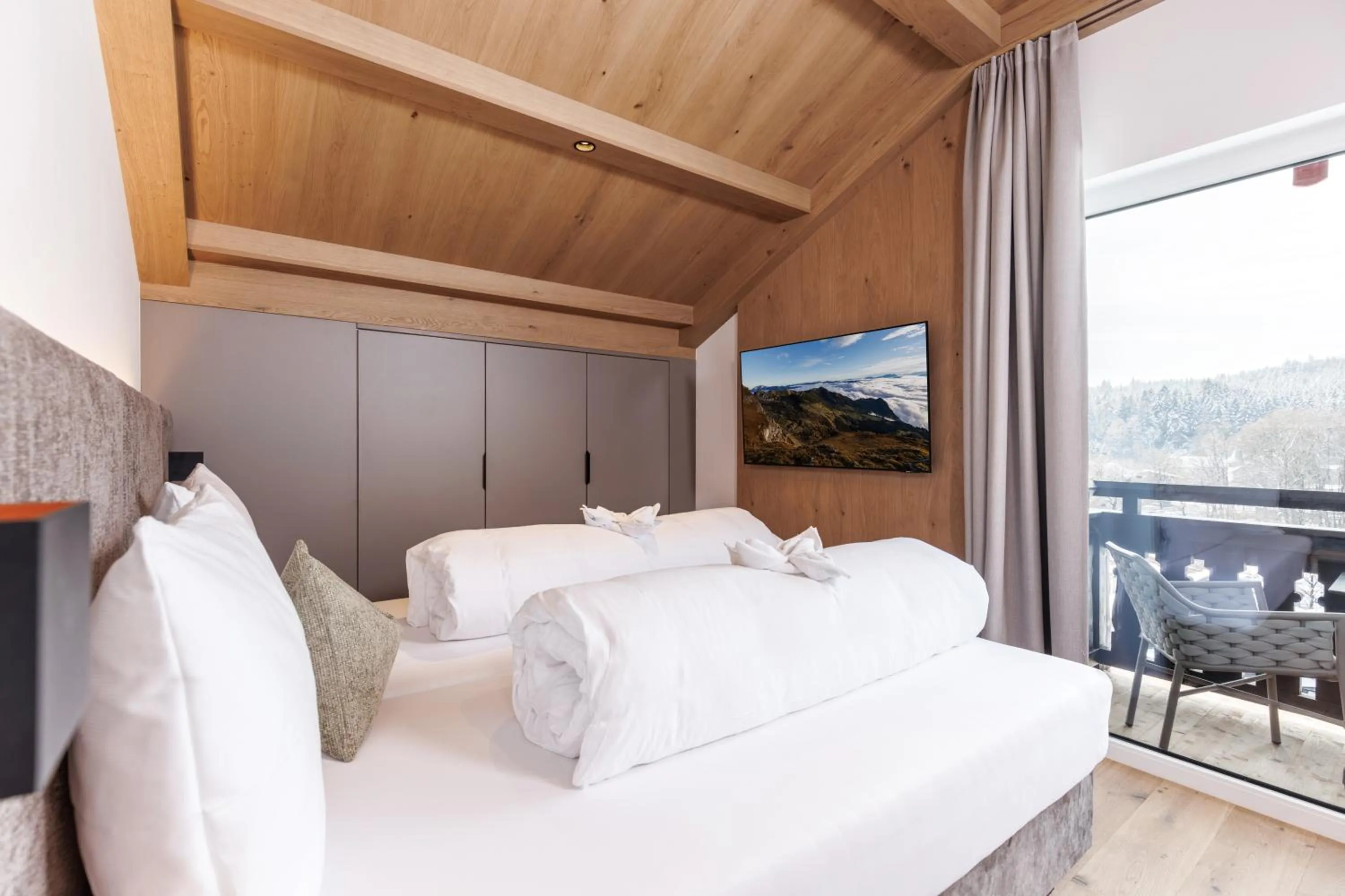 Bed in Hotel Landgasthof Gappen