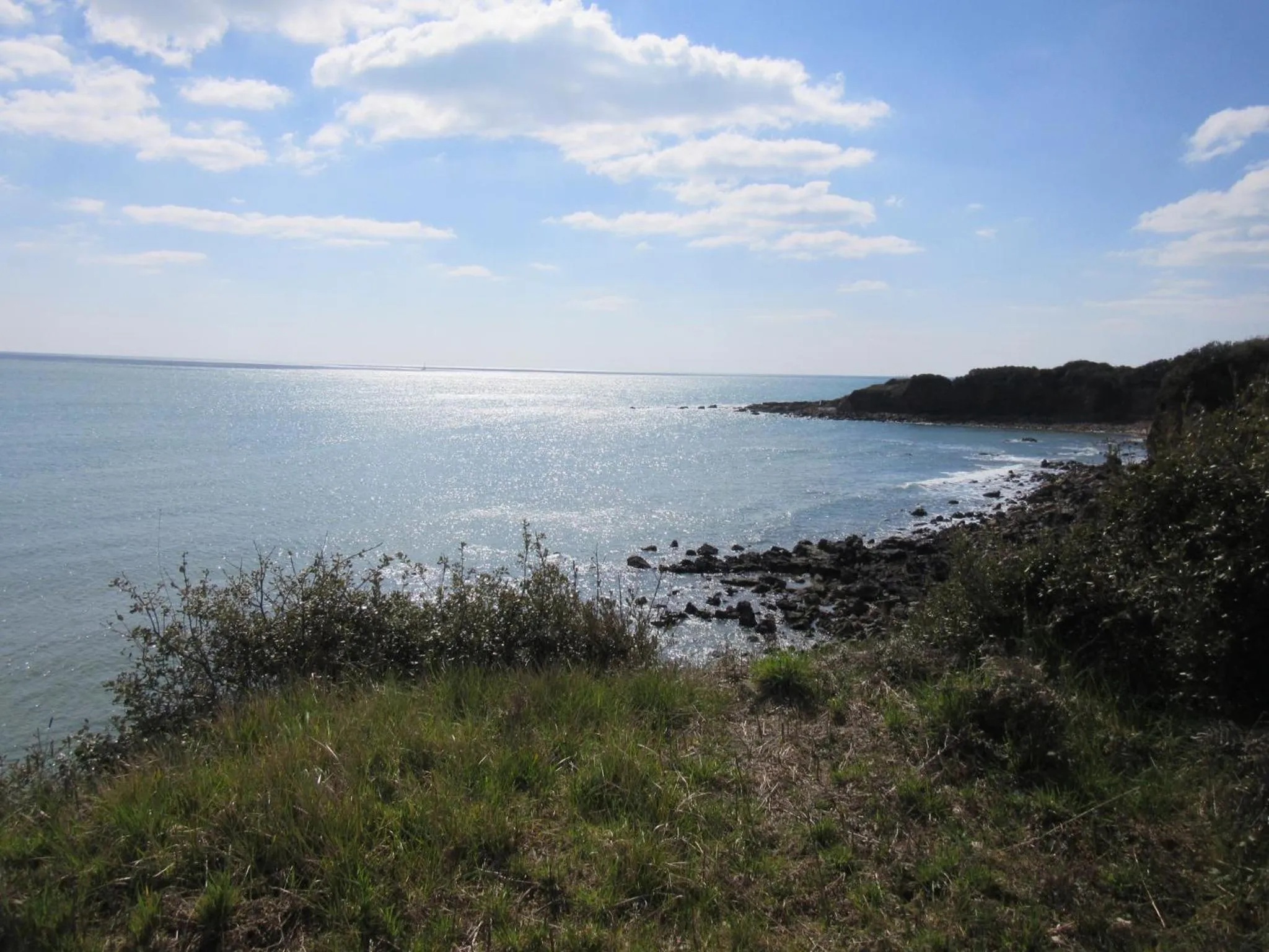 Sea view in Les galets de Cayola