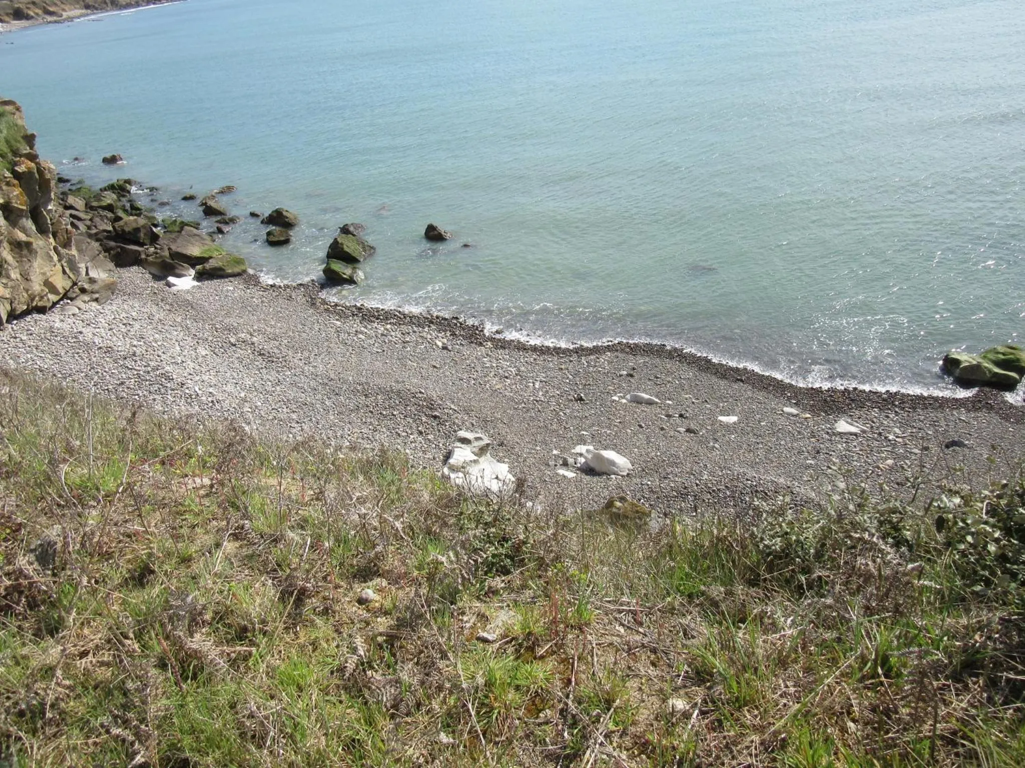 Beach in Les galets de Cayola