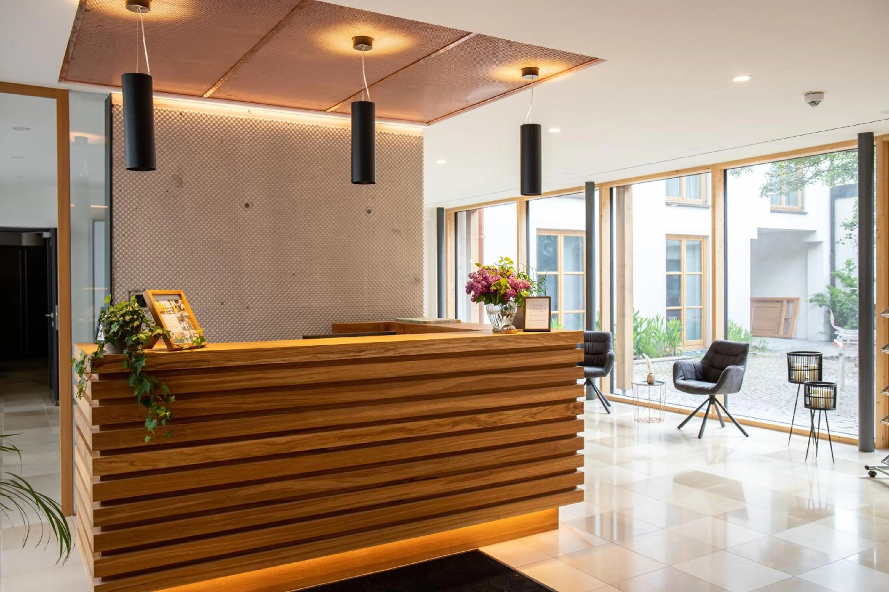 Lobby or reception in Altstadthotel Brauereigasthof Winkler