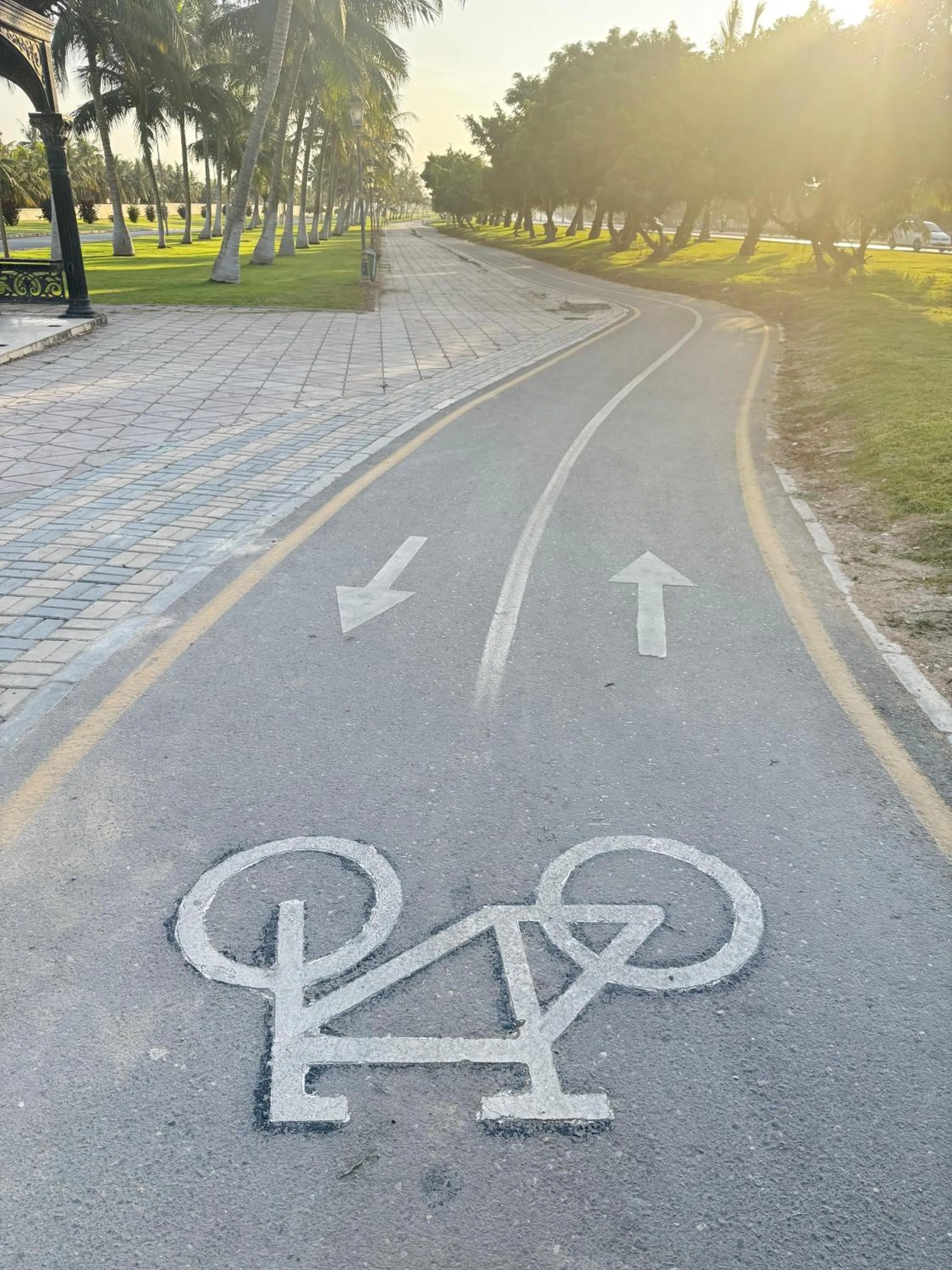 Cycling in Gateway Salalah hotel apartments