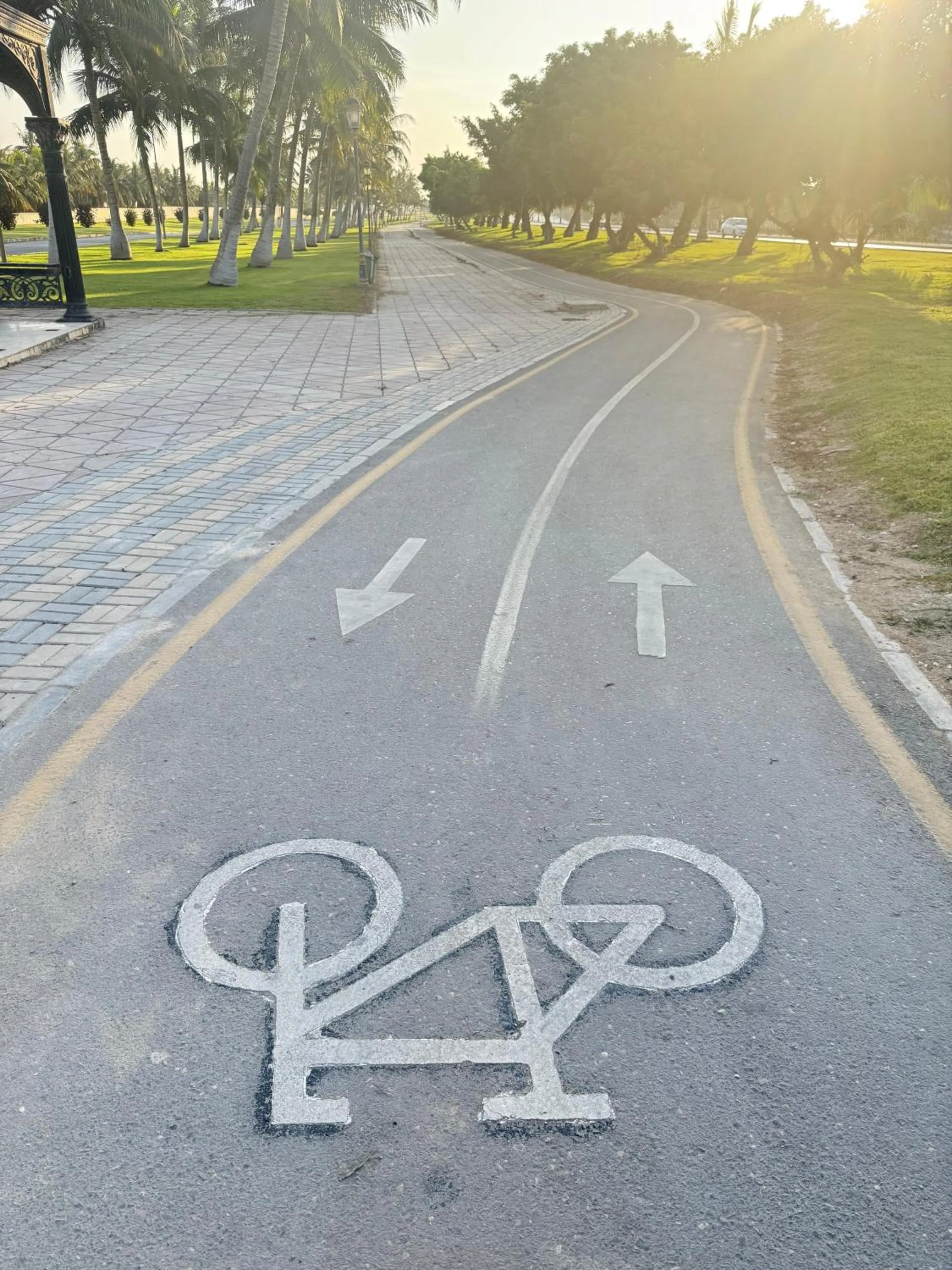 Cycling in Gateway Salalah hotel apartments