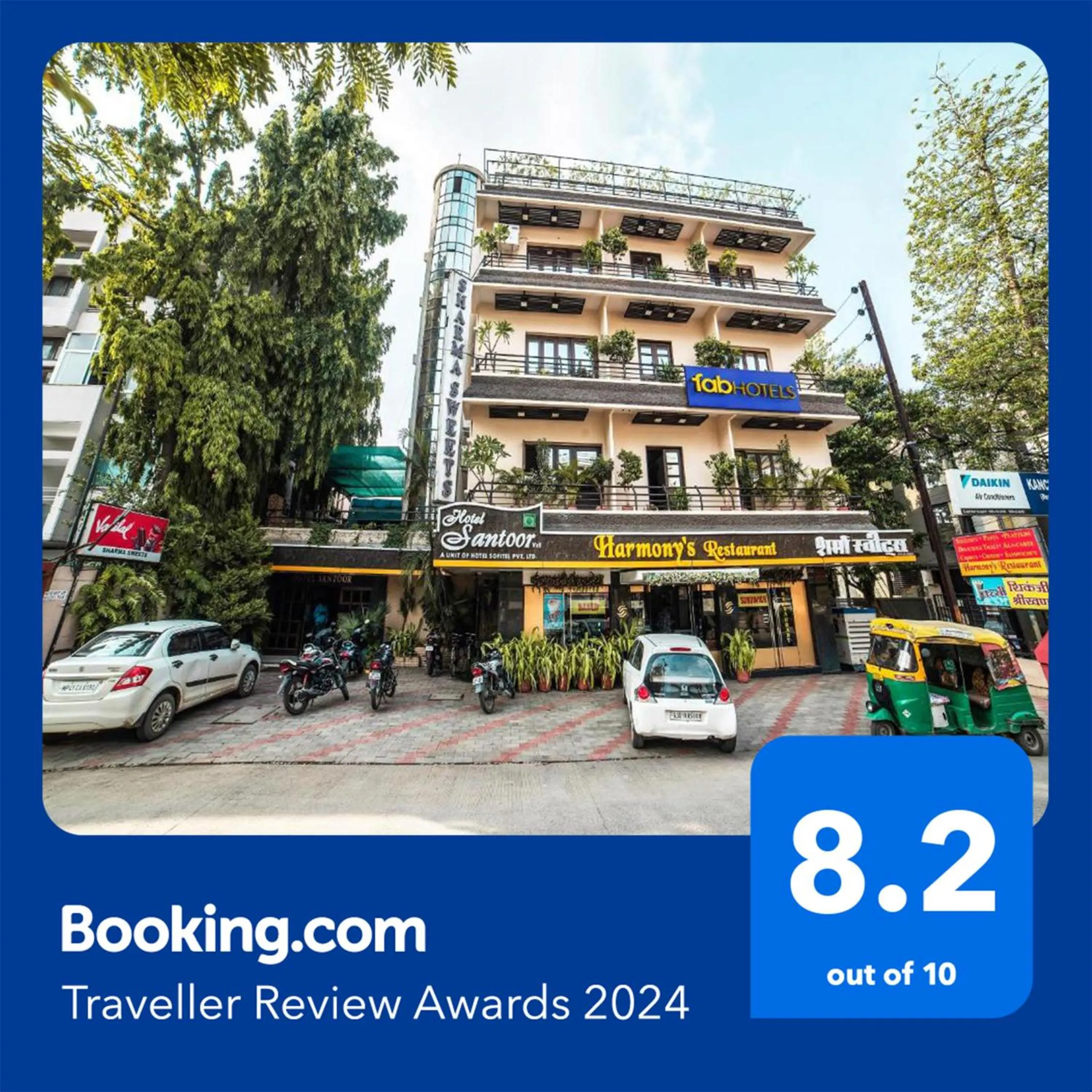 Property building in FabHotel Santoor Geeta Bhawan Square