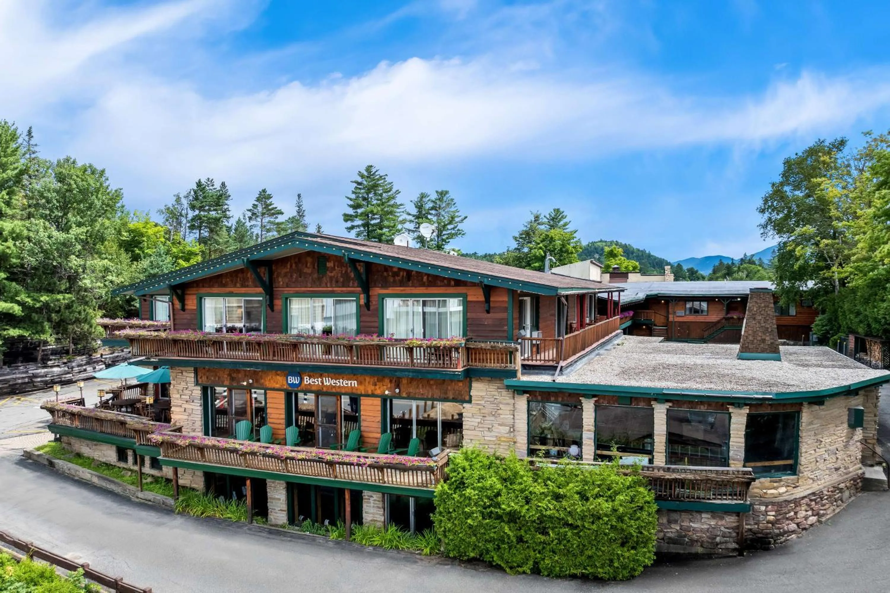Property building in Best Western Adirondack Inn