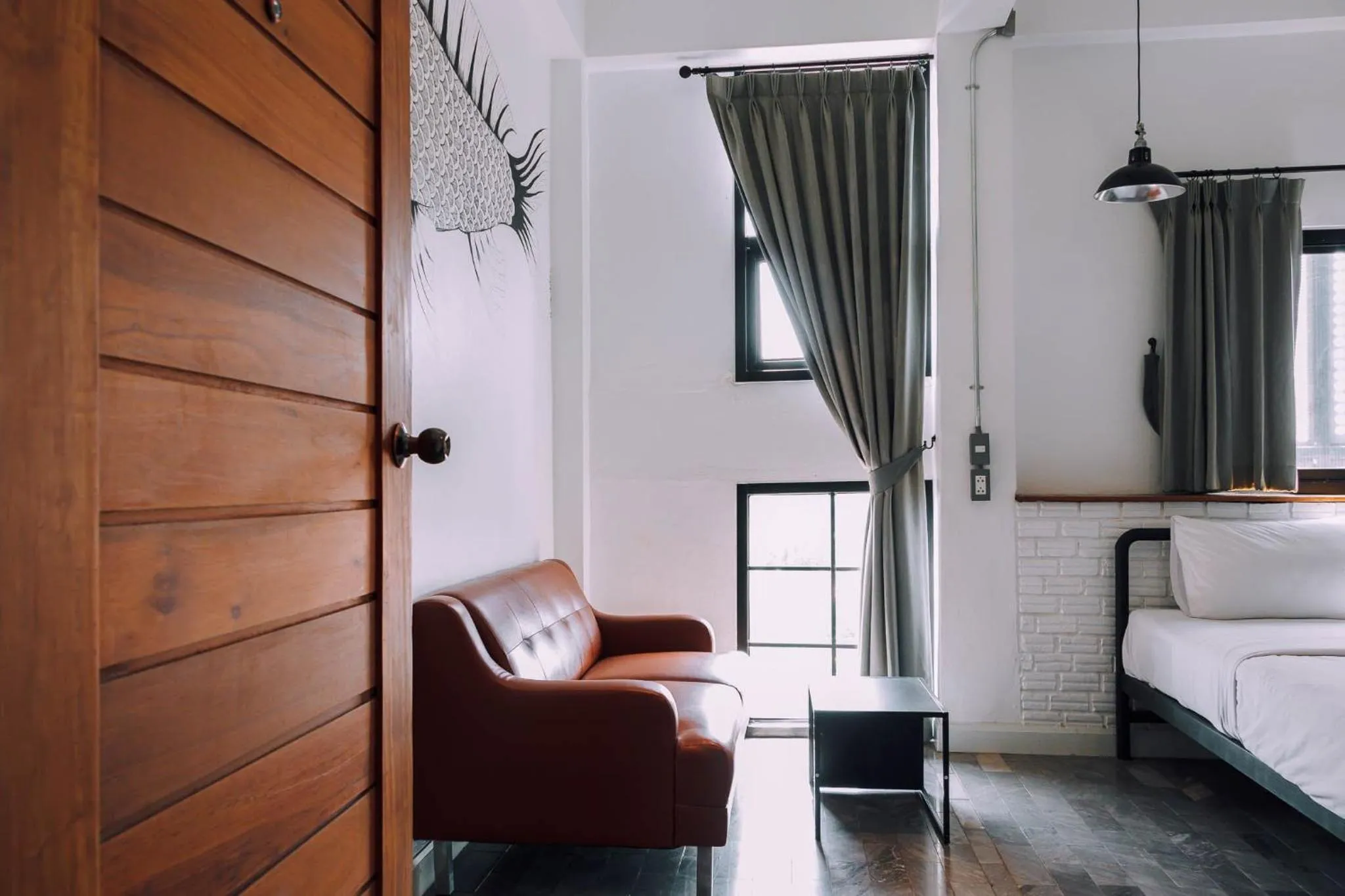 Bed in V1 Room Hotel