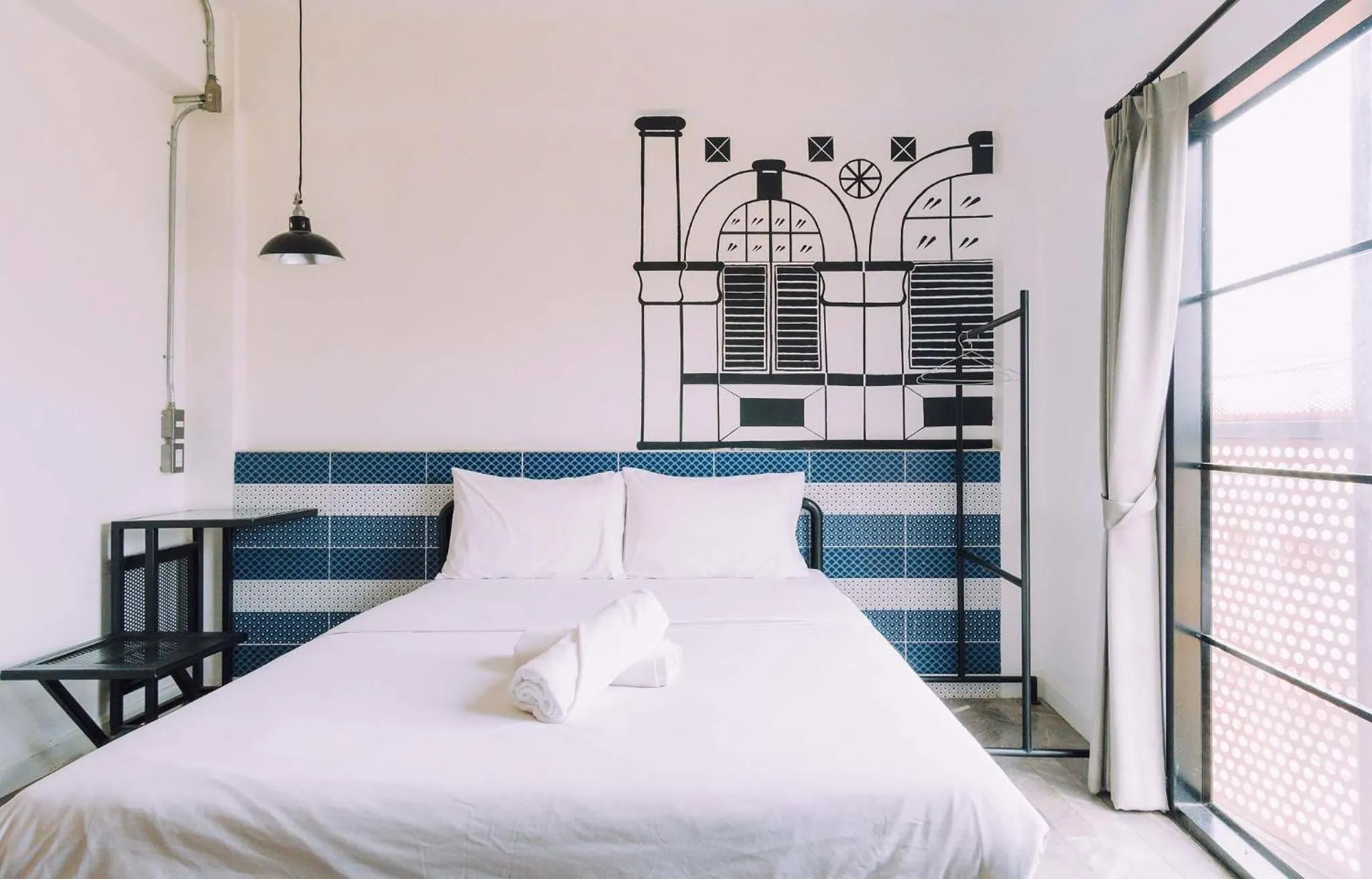 Bed in V1 Room Hotel