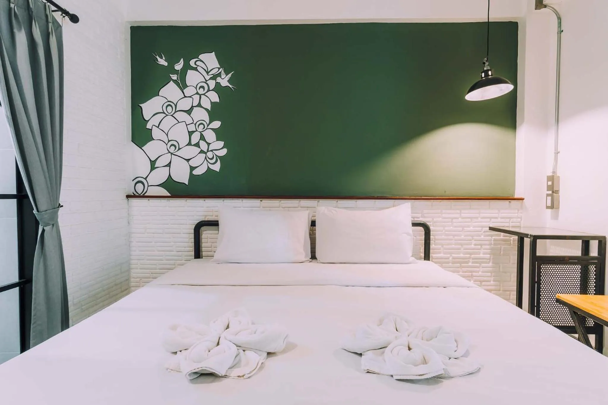 Bed in V1 Room Hotel