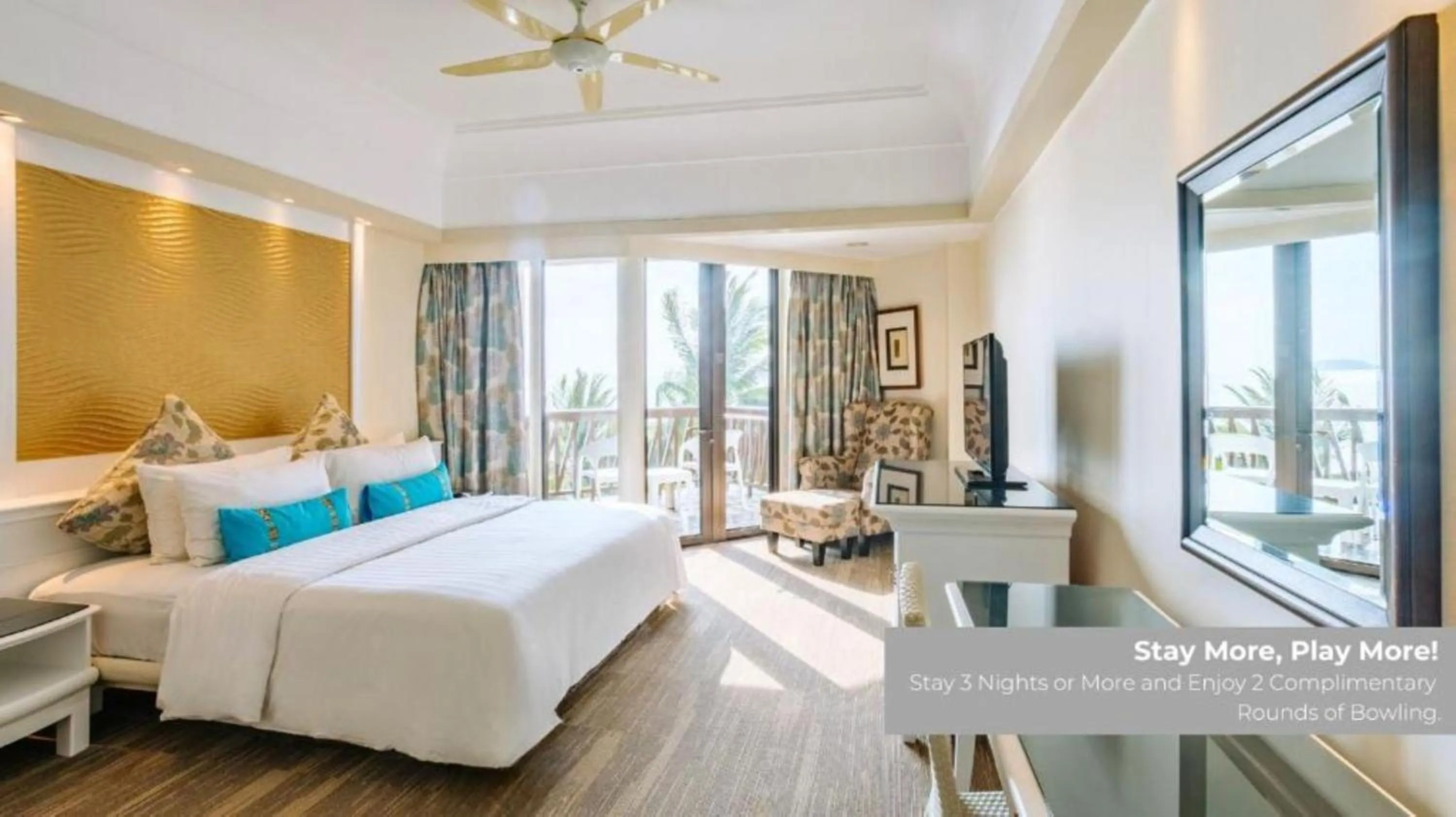 Bed in The Magellan Sutera Resort