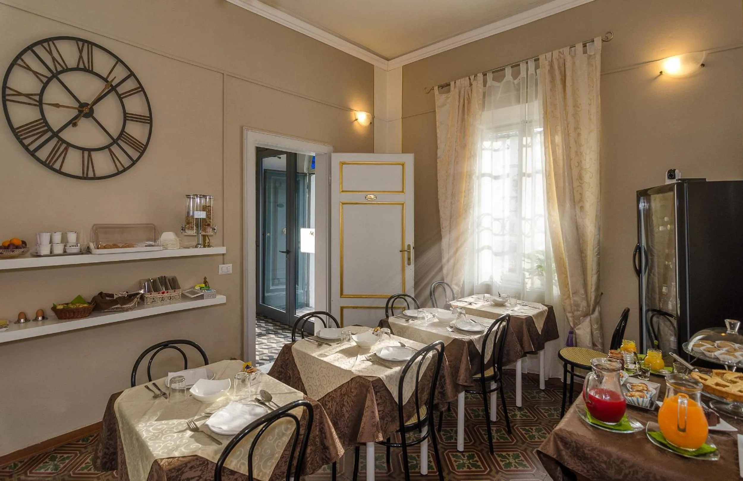 Restaurant/places to eat in B&B La Mimosa