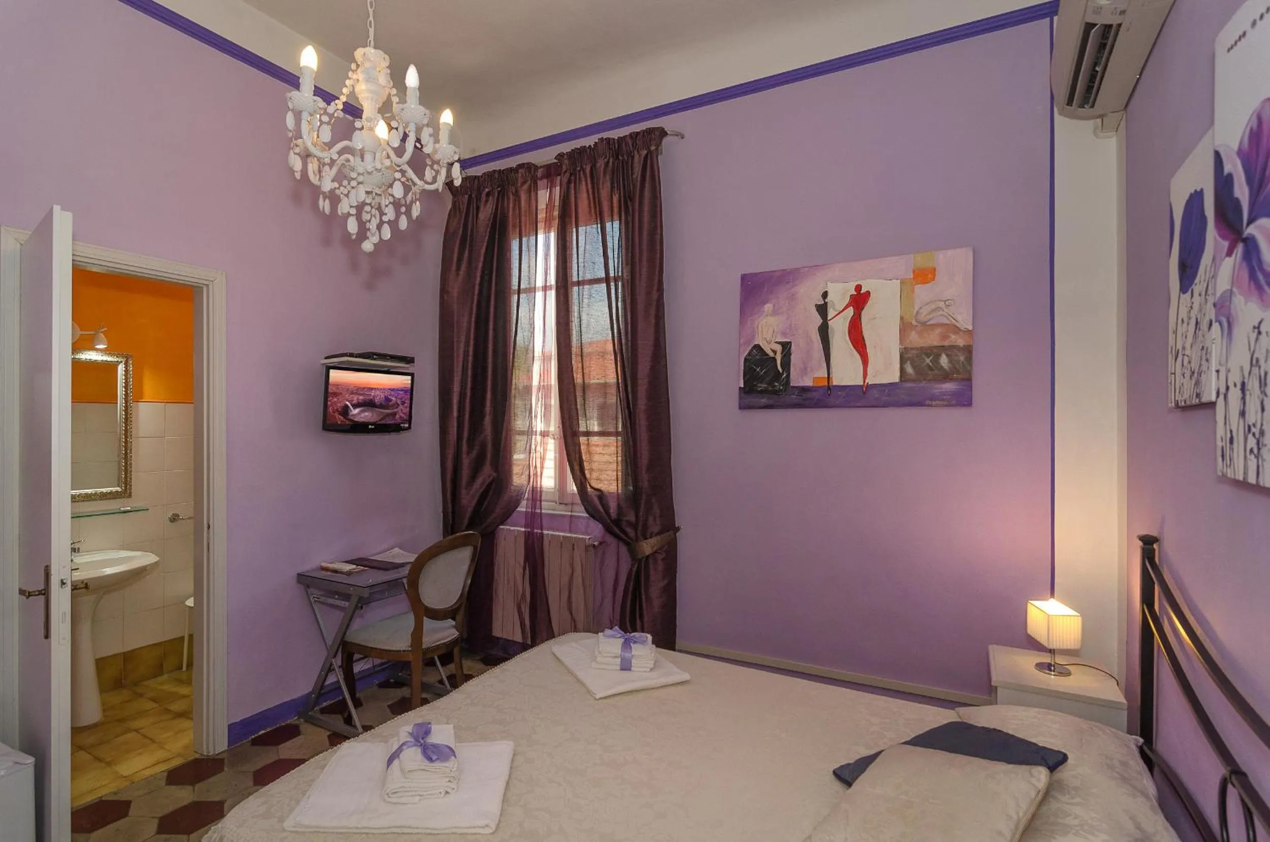 Day, Bed in B&B La Mimosa