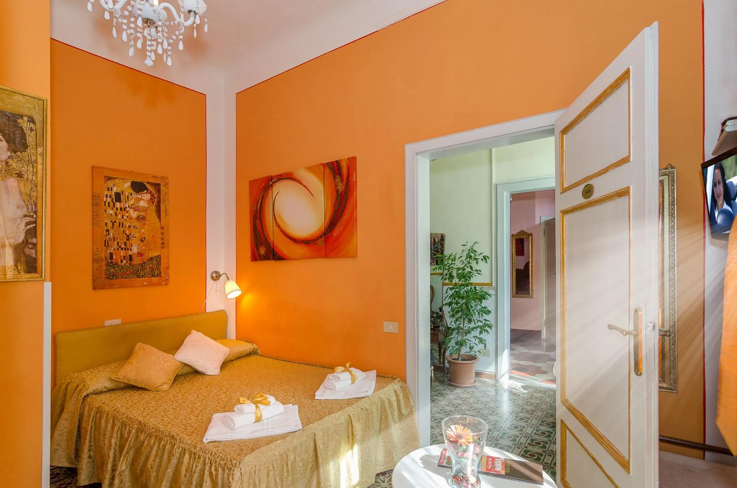 Photo of the whole room, Bed in B&B La Mimosa