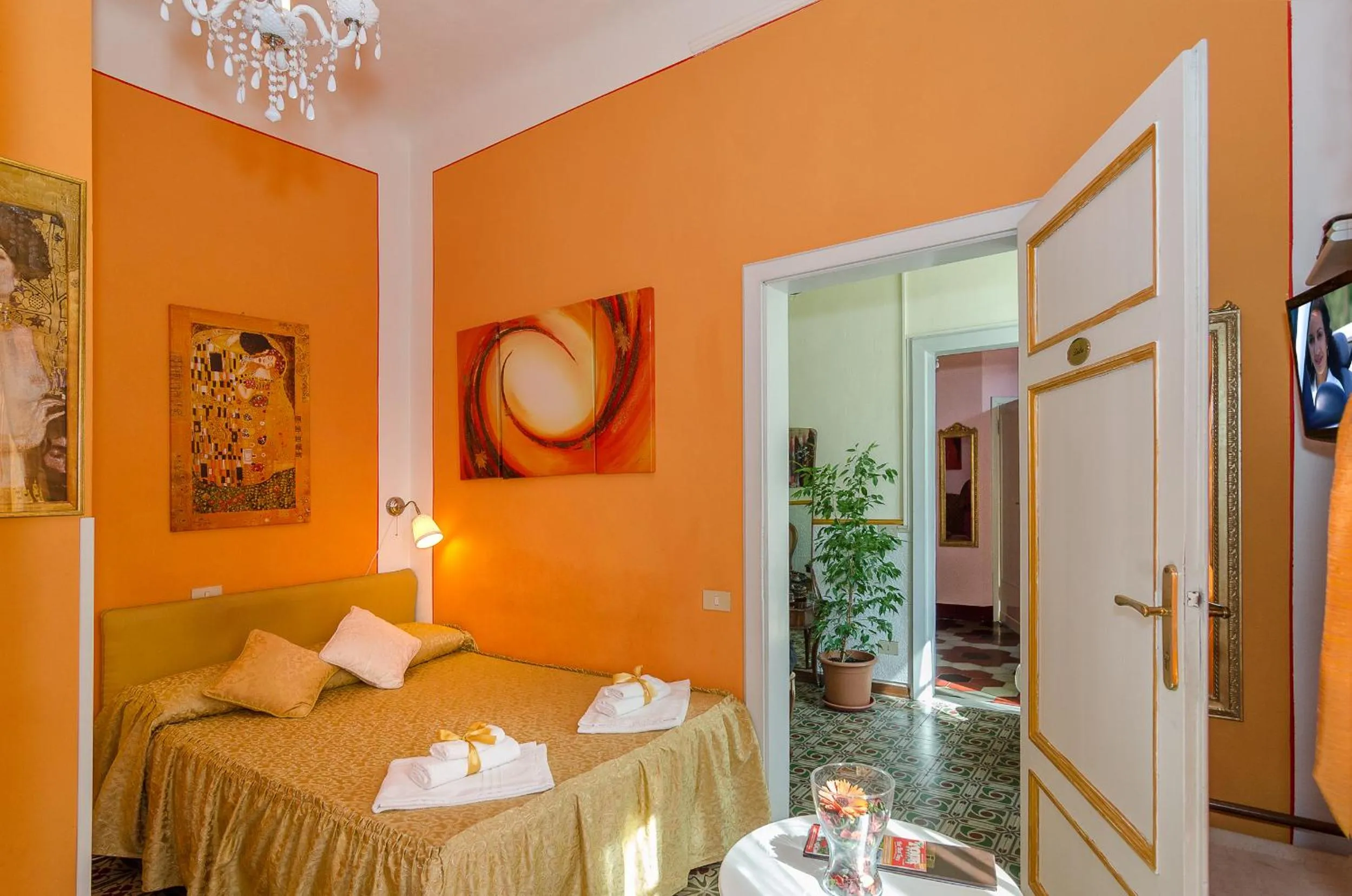 Photo of the whole room, Bed in B&B La Mimosa