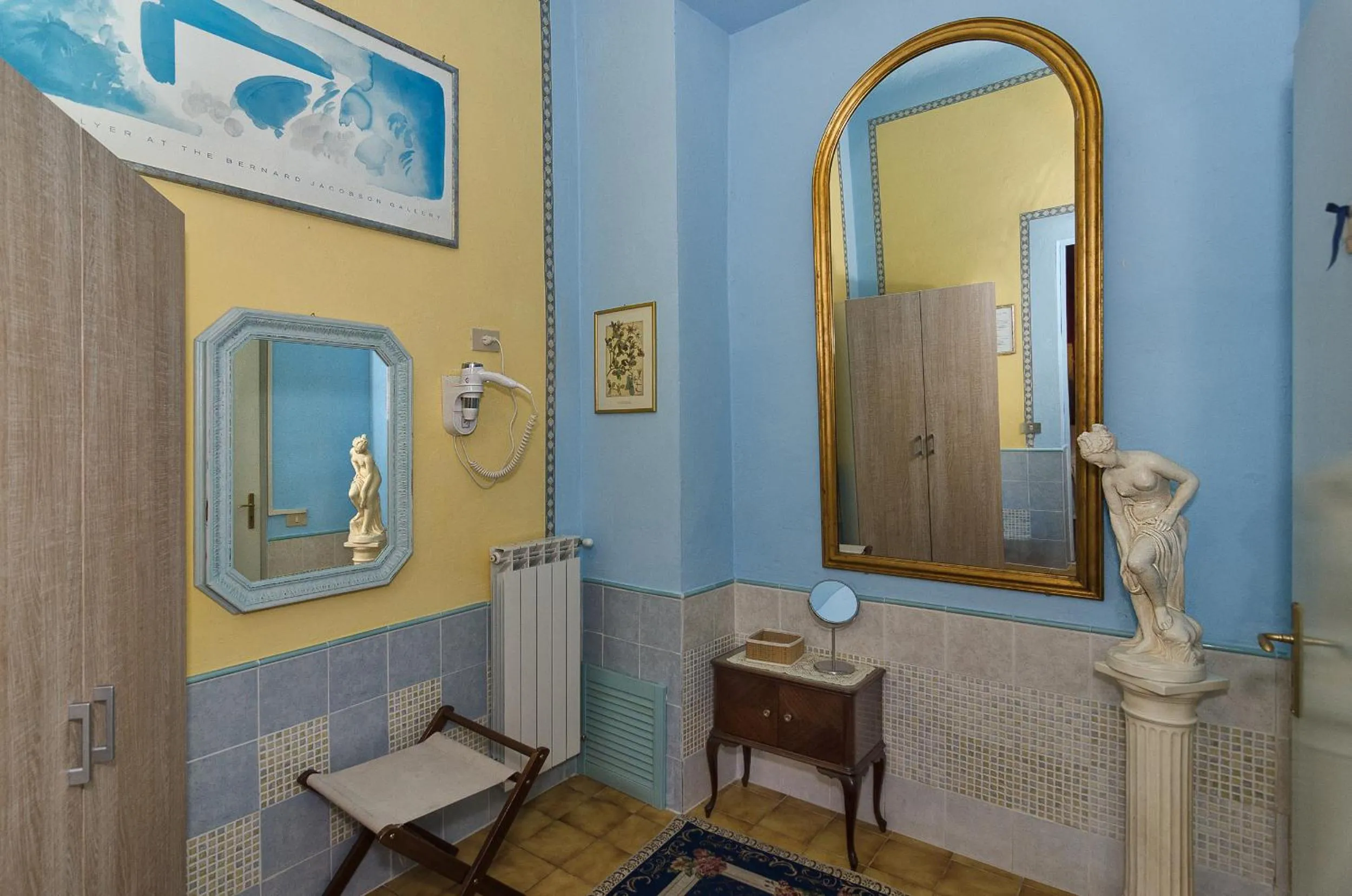 Decorative detail in B&B La Mimosa