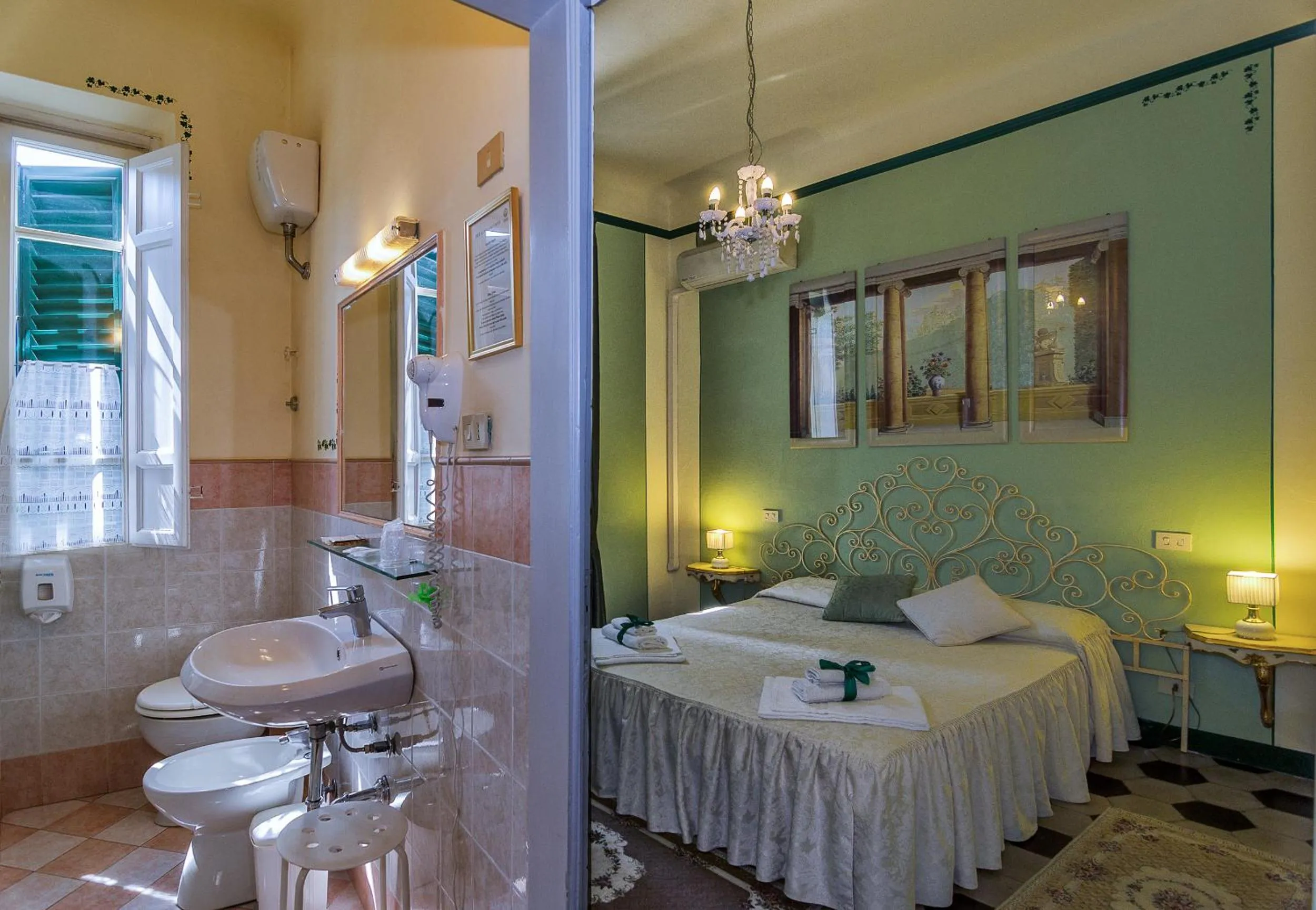 Photo of the whole room, Bed in B&B La Mimosa