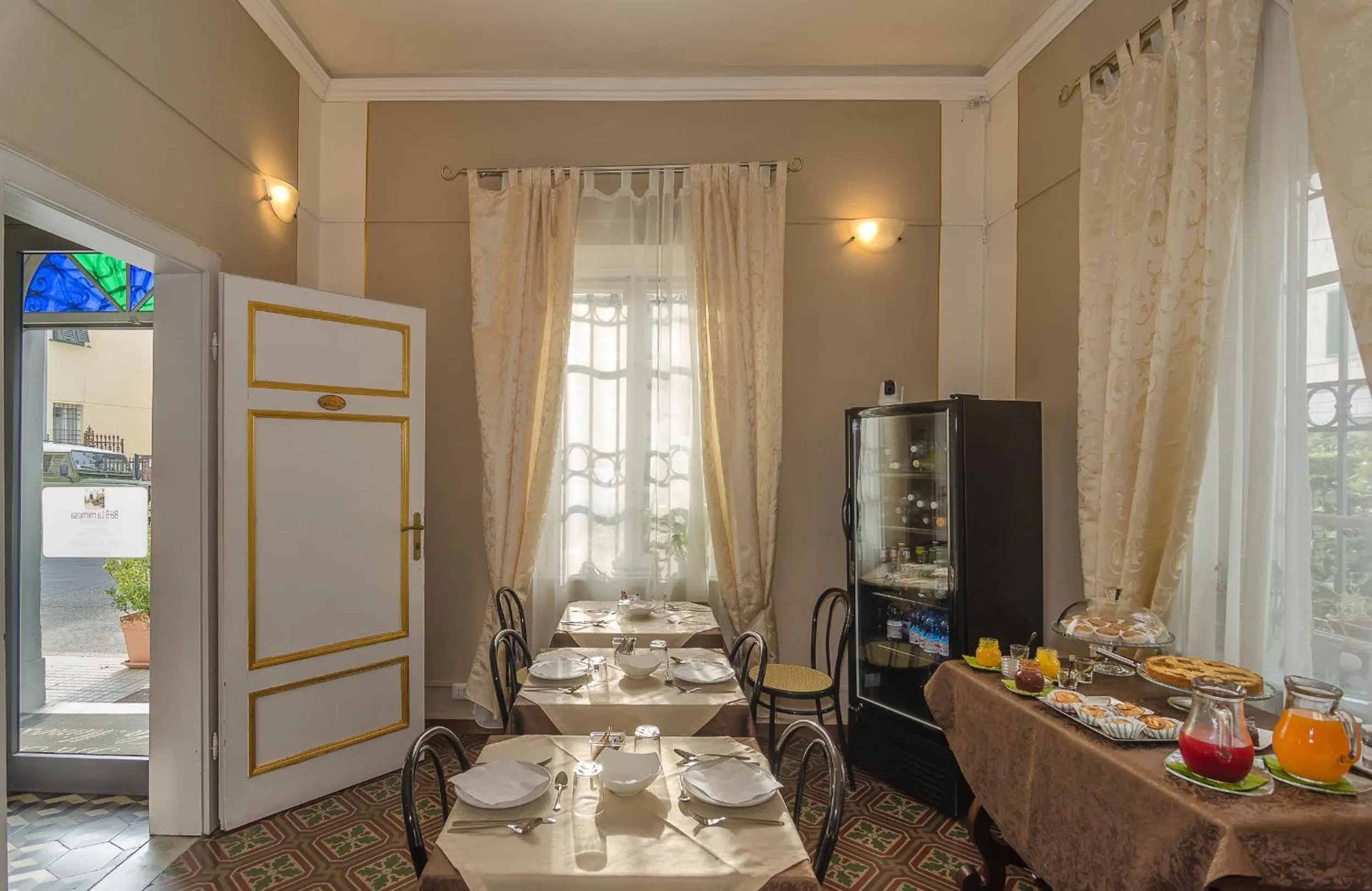 Restaurant/places to eat in B&B La Mimosa