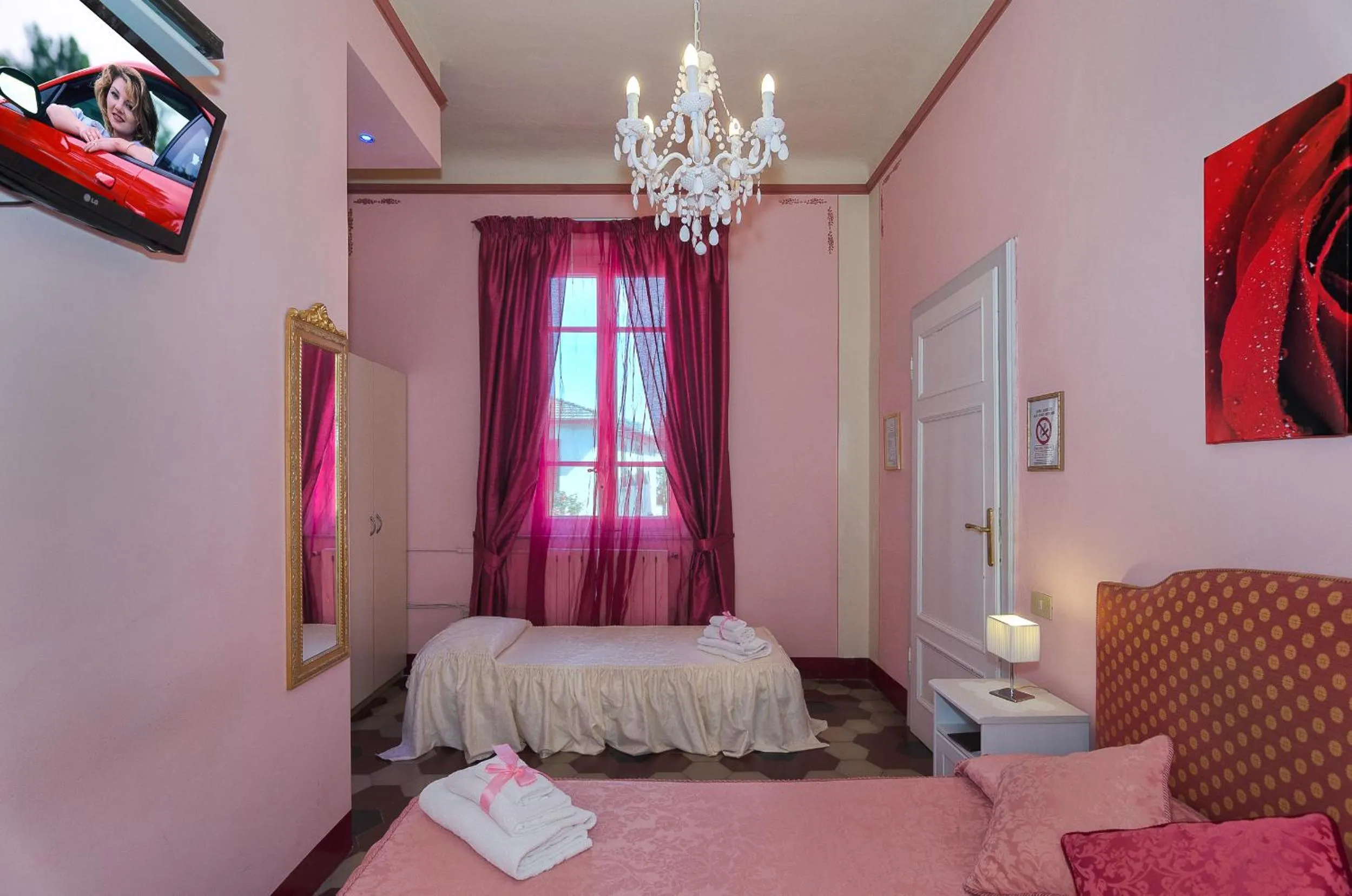 Day, Bed in B&B La Mimosa