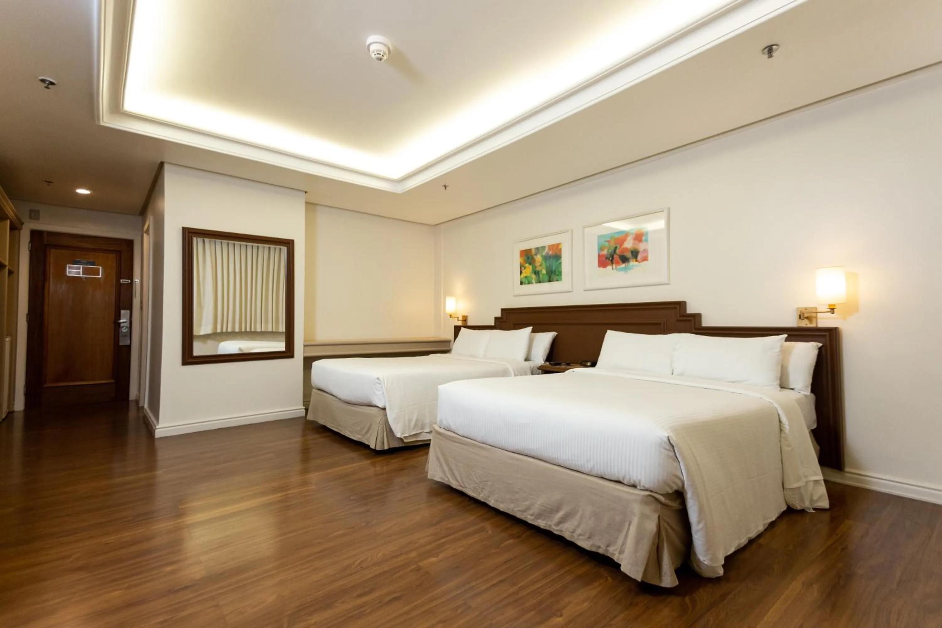 Bedroom, Bed in Master Porto Alegre Hotel - Av Carlos Gomes, Próximo ao Consulado Americano