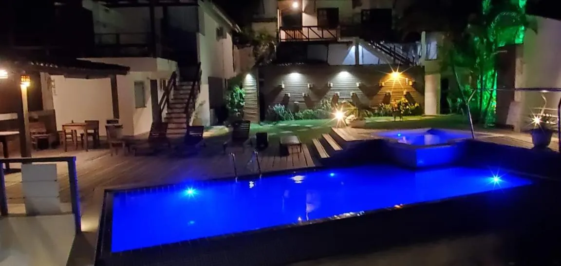 On site in Pousada Ilha da Saudade