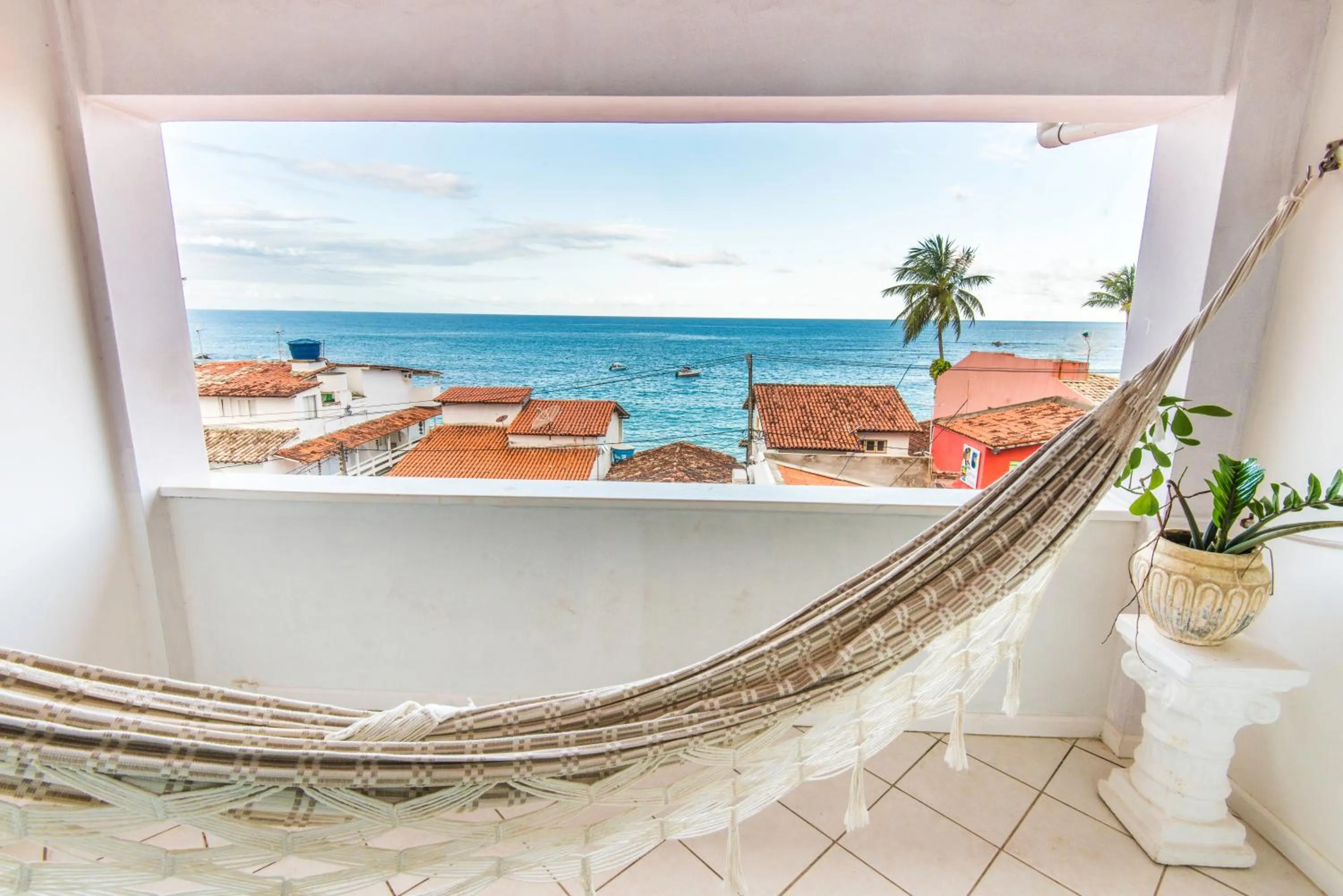 Balcony/Terrace in Pousada Ilha da Saudade