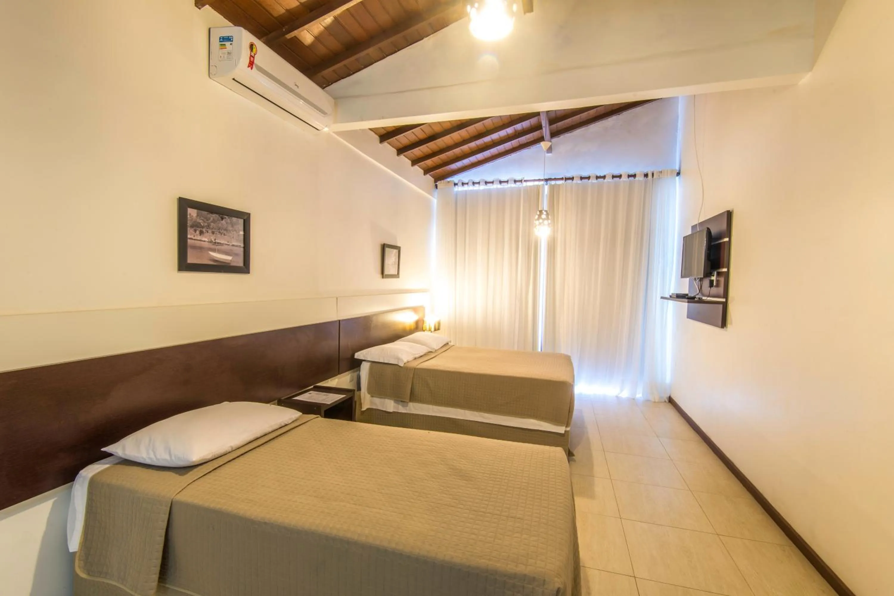 Bedroom, Bed in Pousada Ilha da Saudade