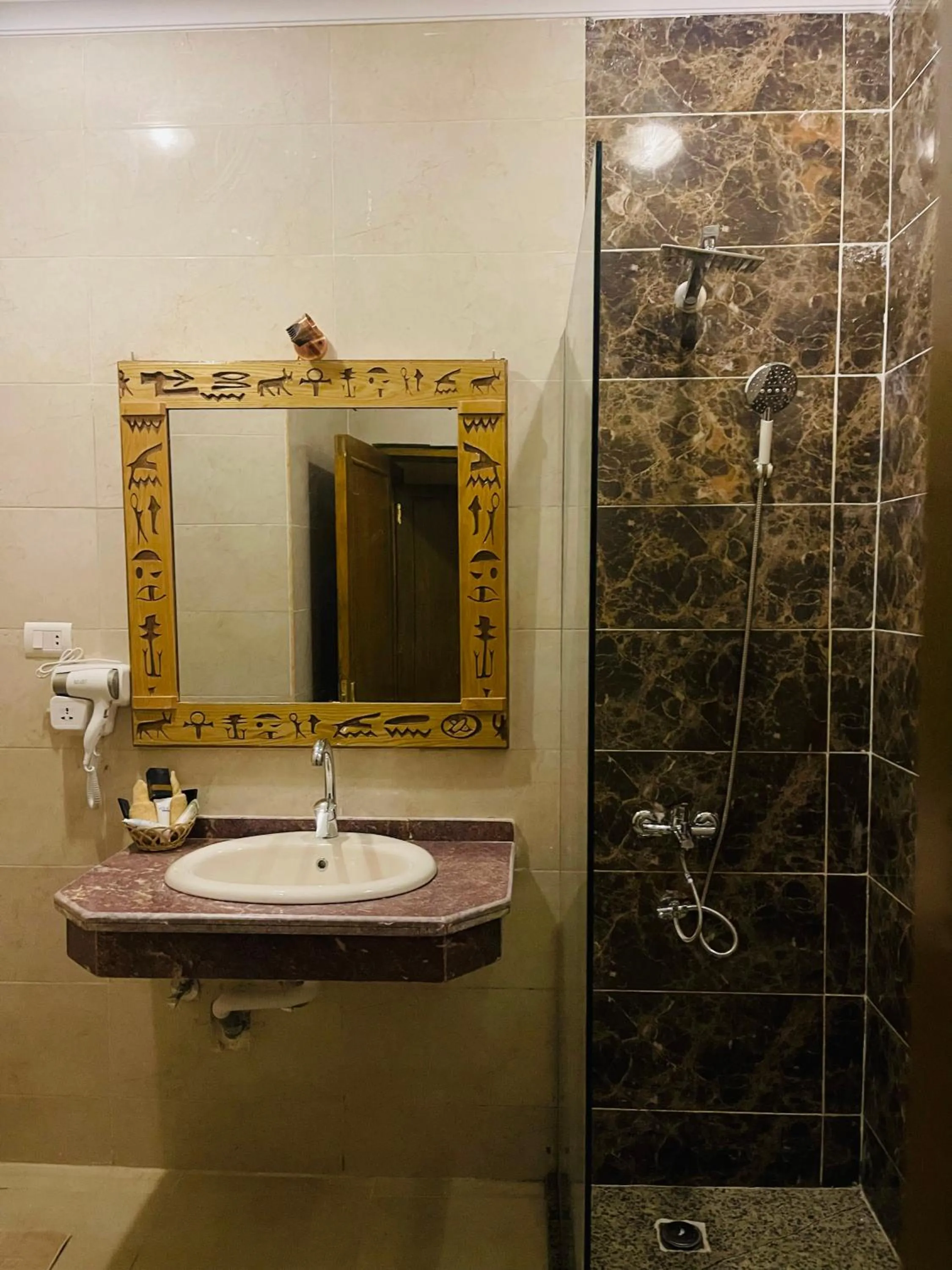 Shower in Jewel Howard Carter Hotel