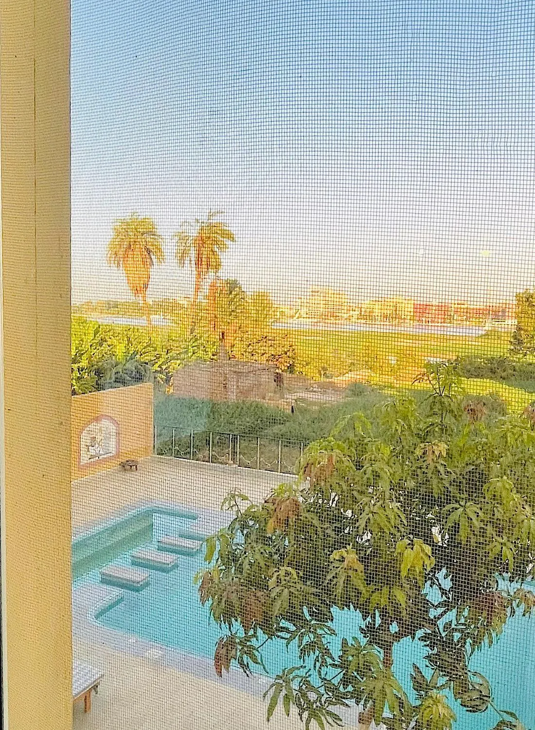 Pool view in Jewel Howard Carter Hotel