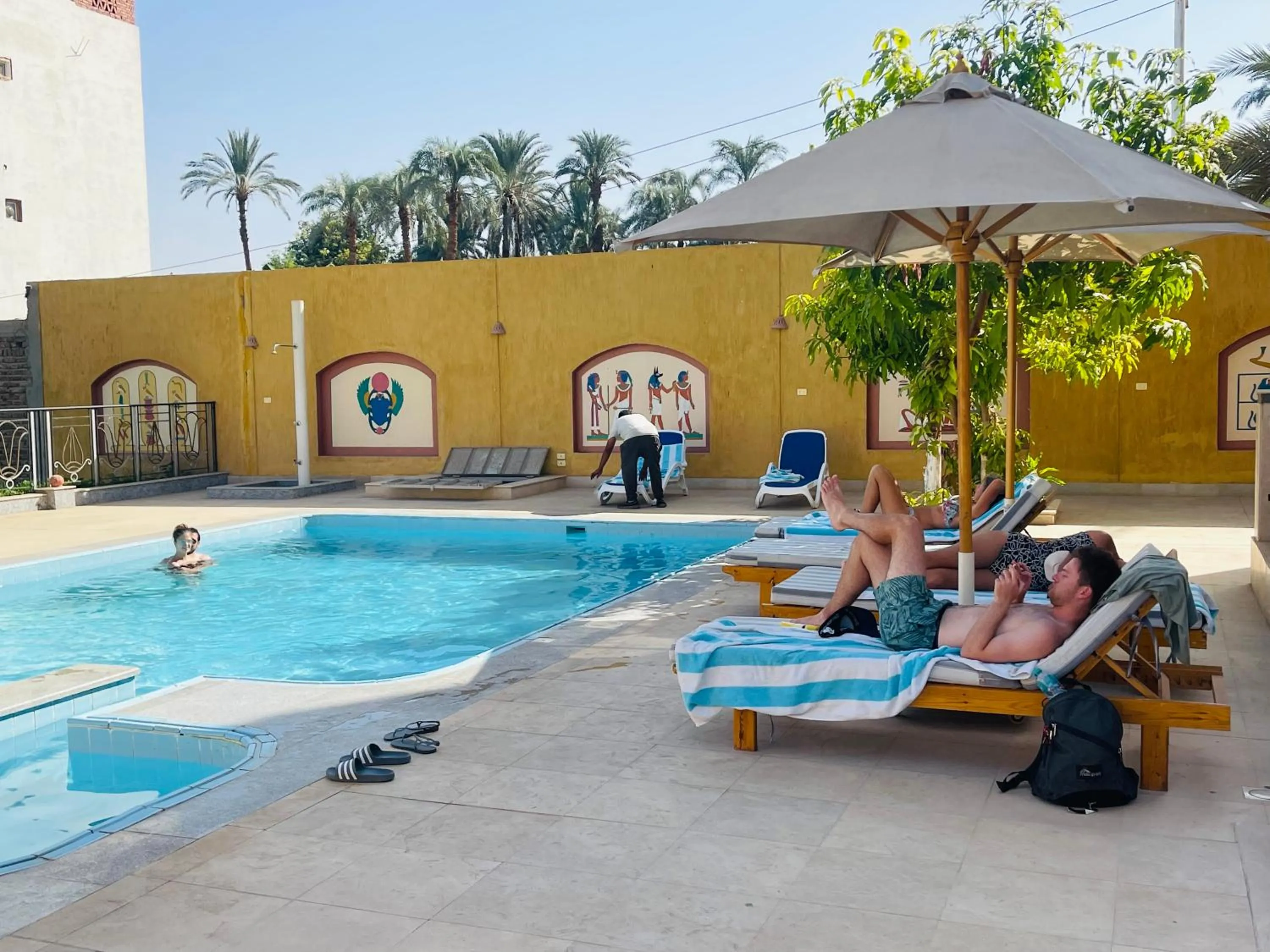 Guests in Jewel Howard Carter Hotel