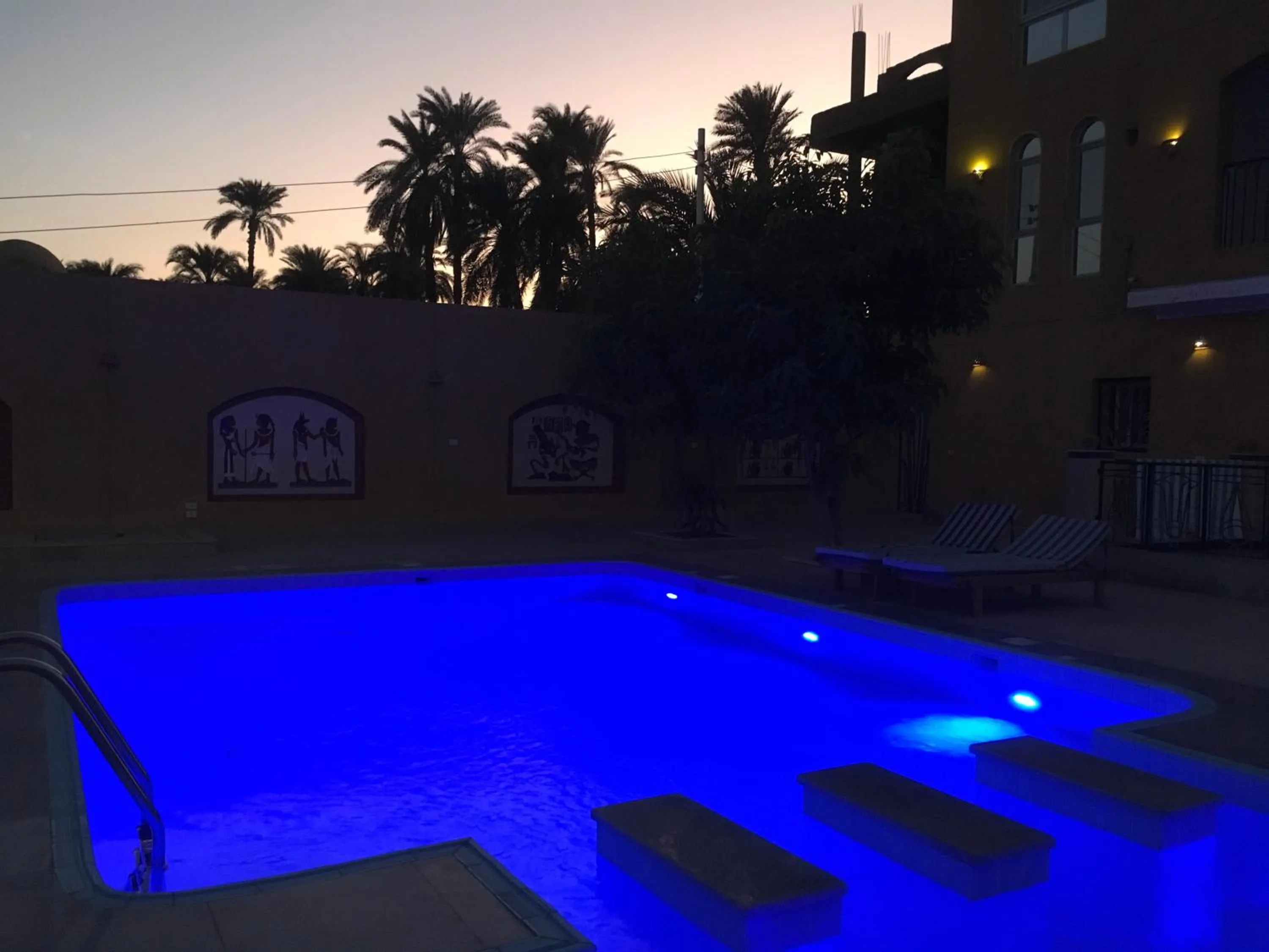 Swimming pool in Jewel Howard Carter Hotel