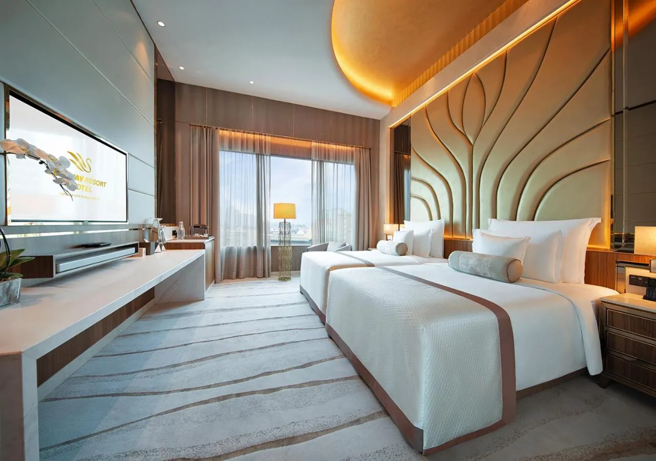 Bed in Sunway Resort Hotel