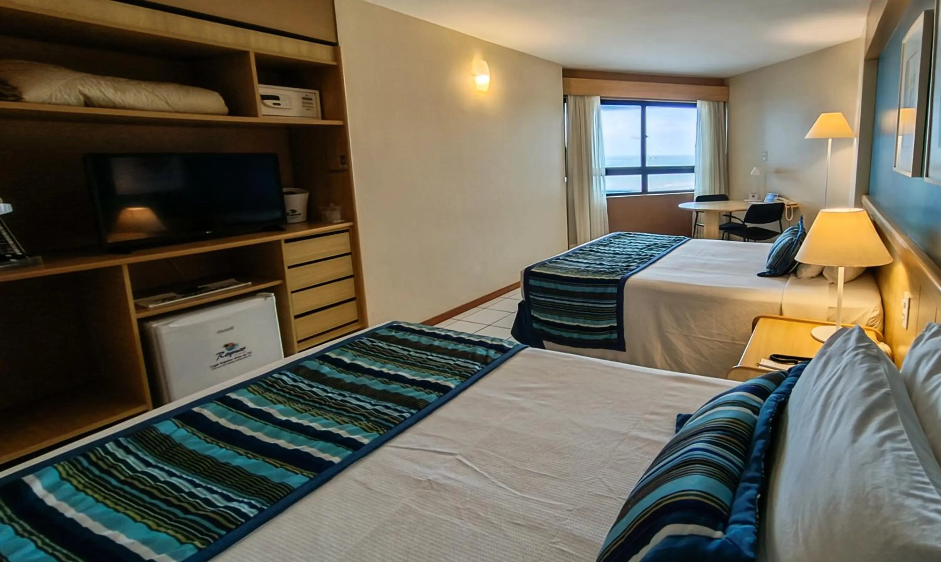 Bed in Reymar Hotel Maceió