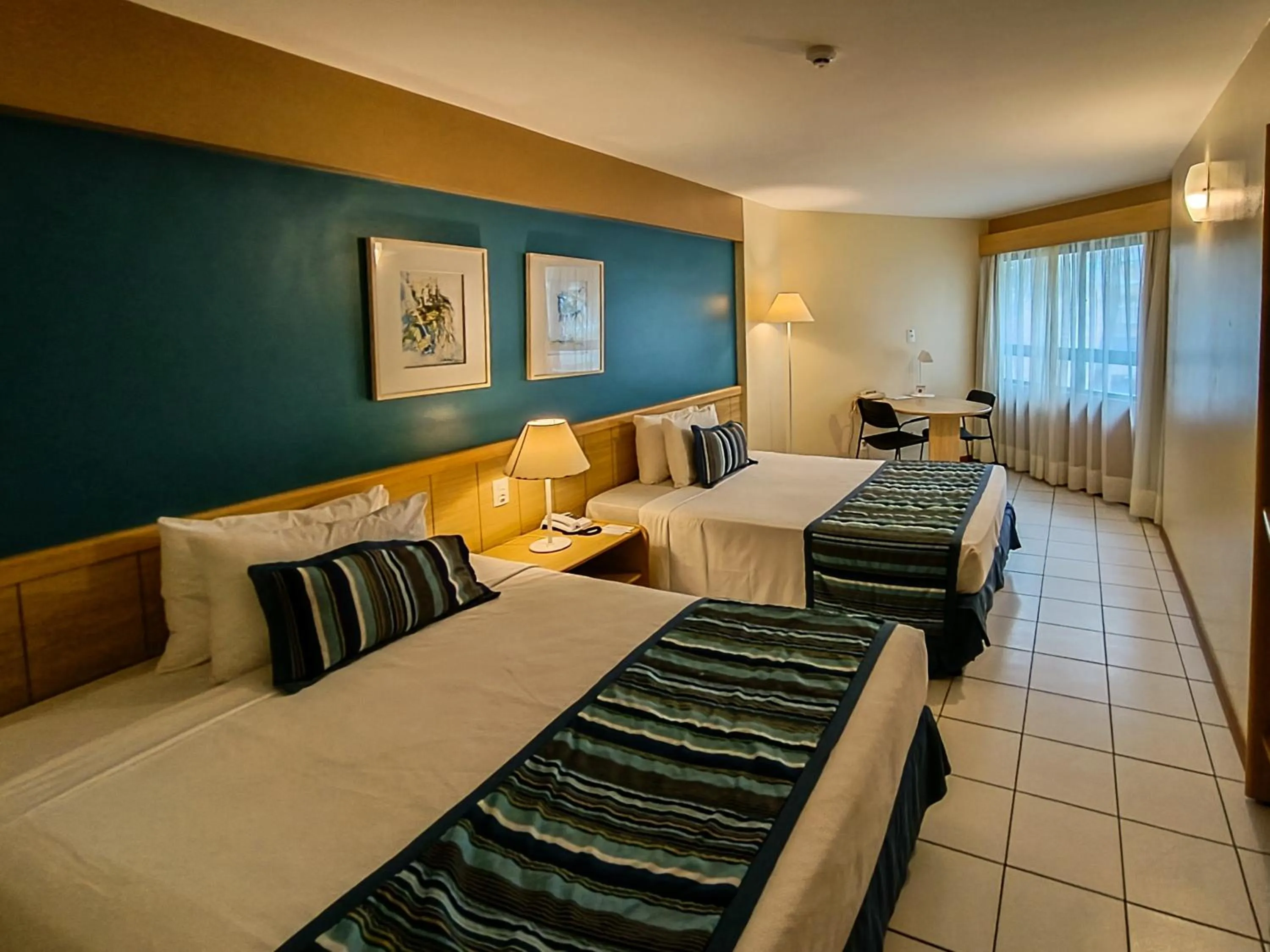 Bed in Reymar Hotel Maceió