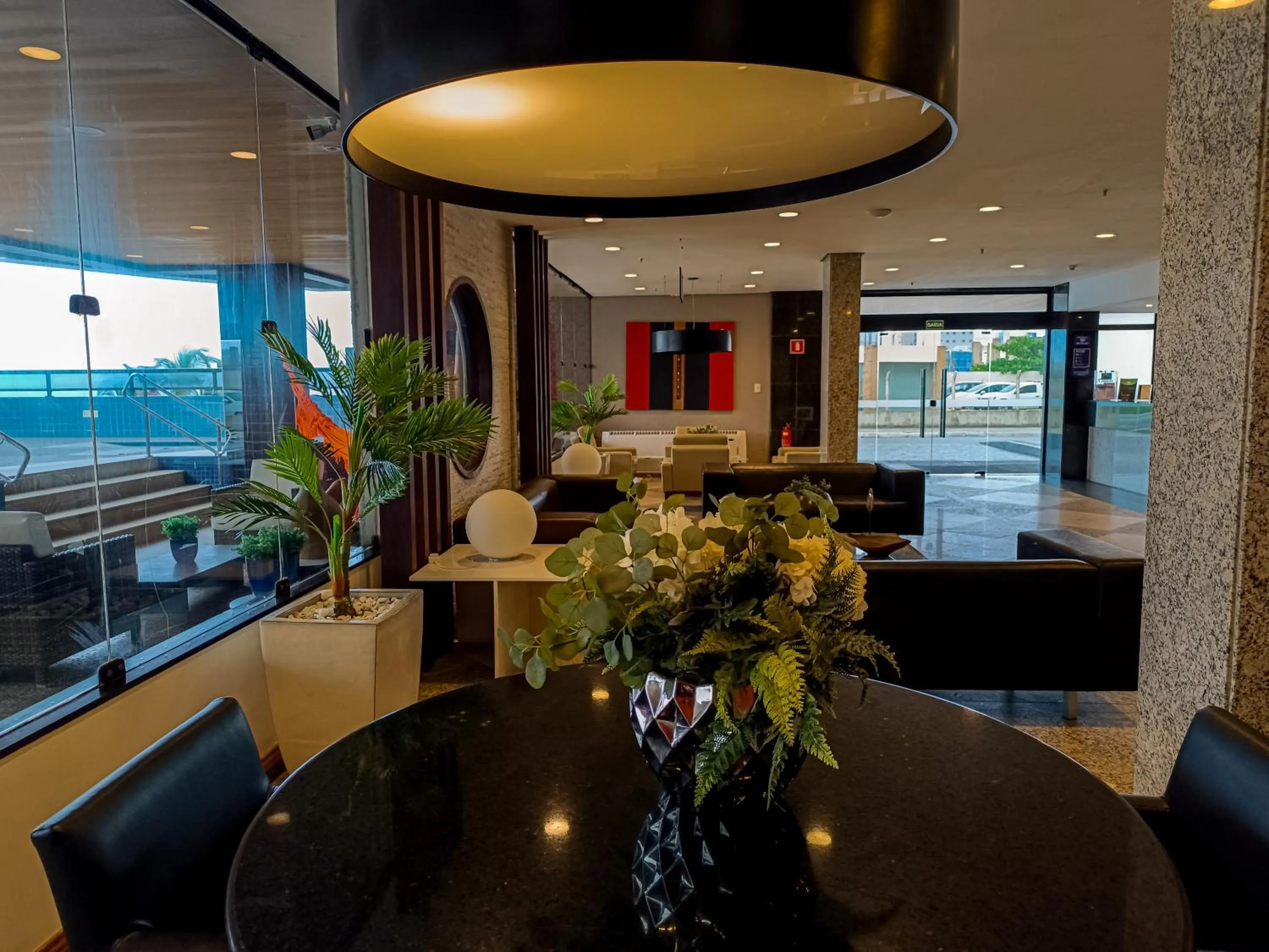 Living room in Reymar Hotel Maceió