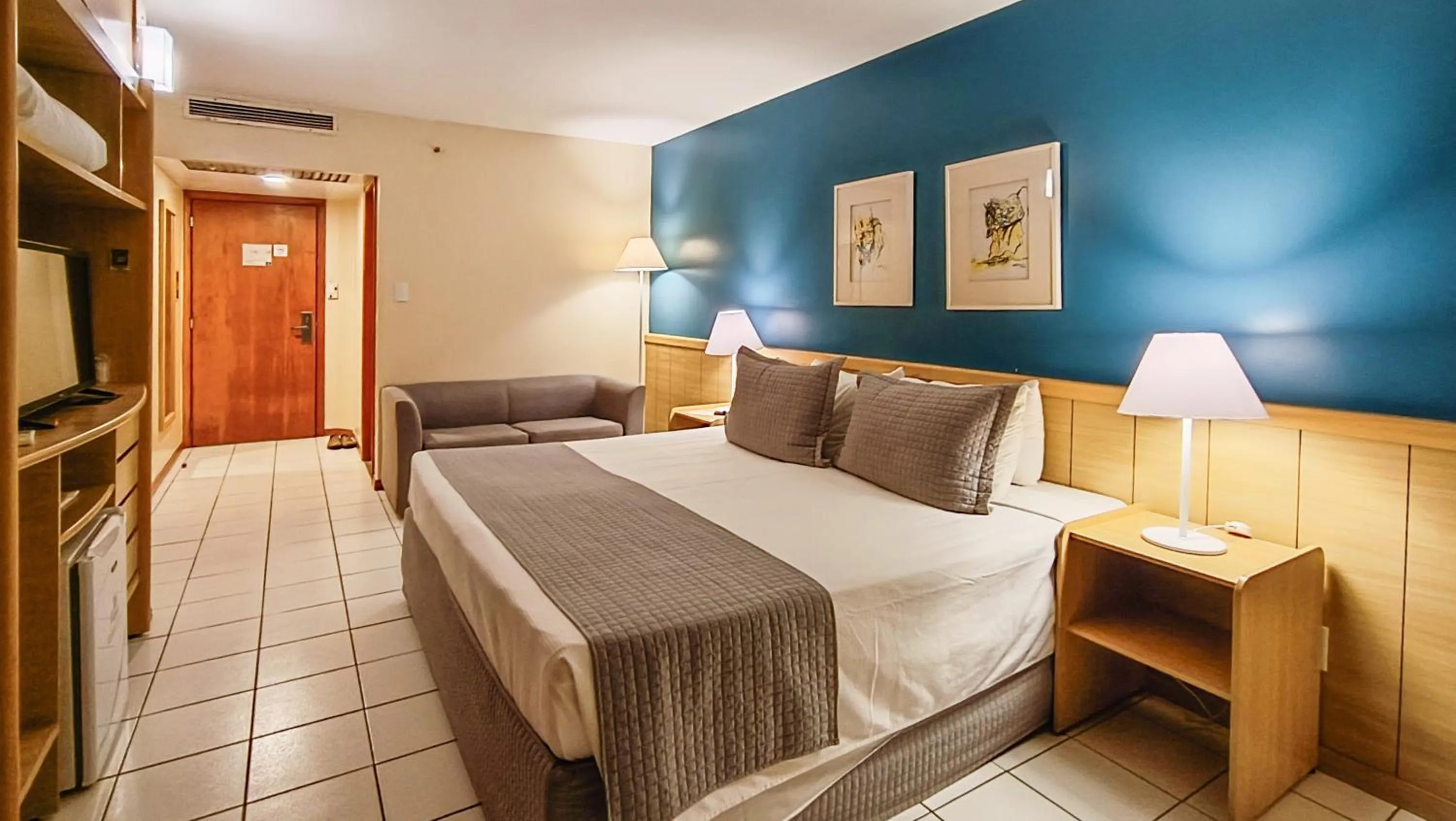 Bedroom, Bed in Reymar Hotel Maceió