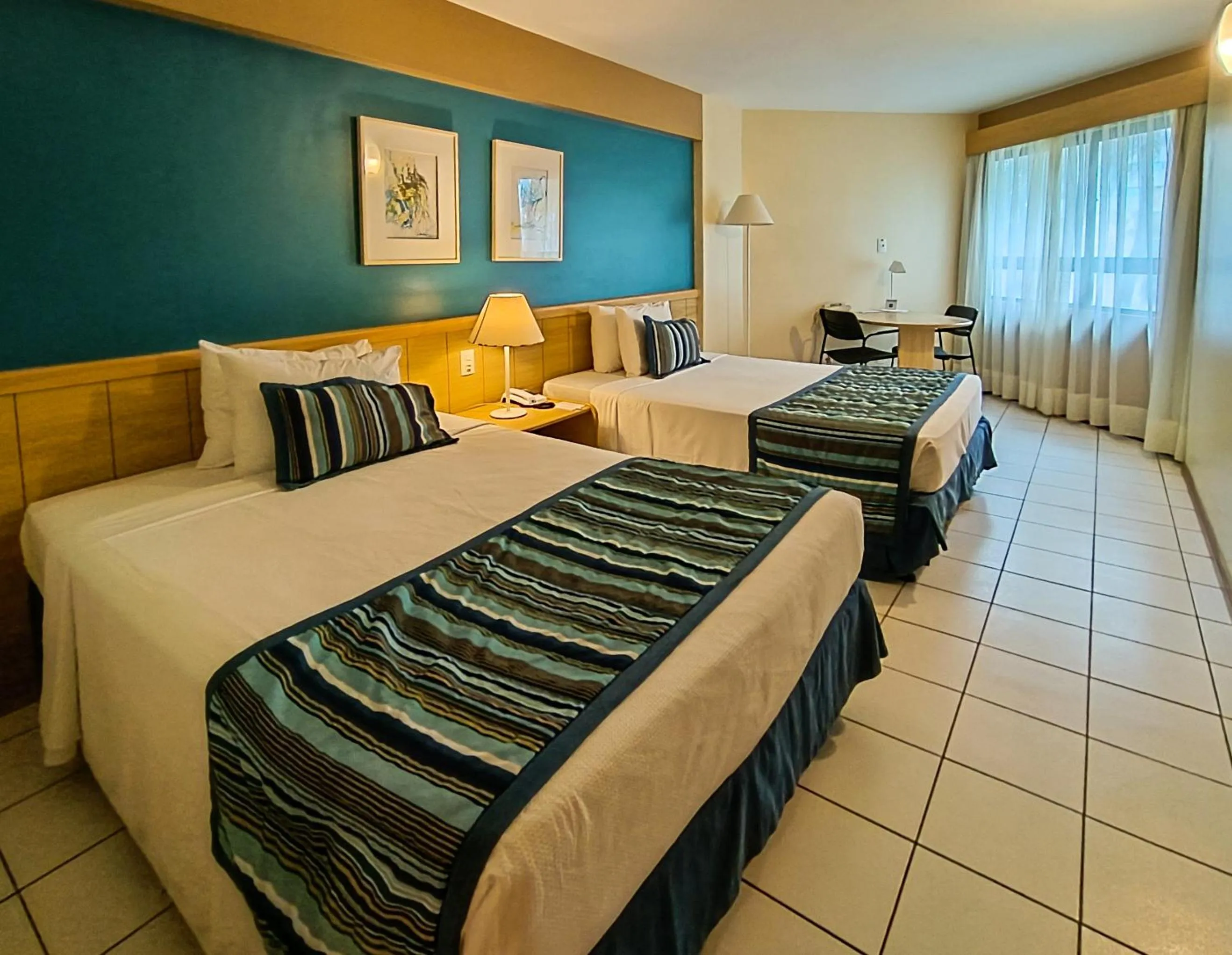 Bed in Reymar Hotel Maceió